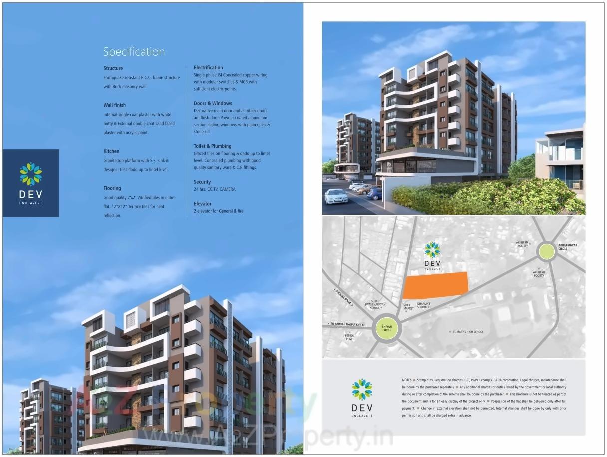  of real estate project Dev Enclave located at Ruva, Bhavnagar, Gujarat
