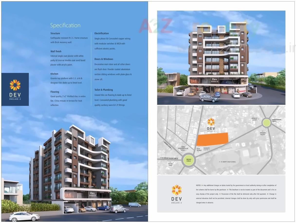  of real estate project Dev Enclave Ii located at Bhavnagar, Bhavnagar, Gujarat