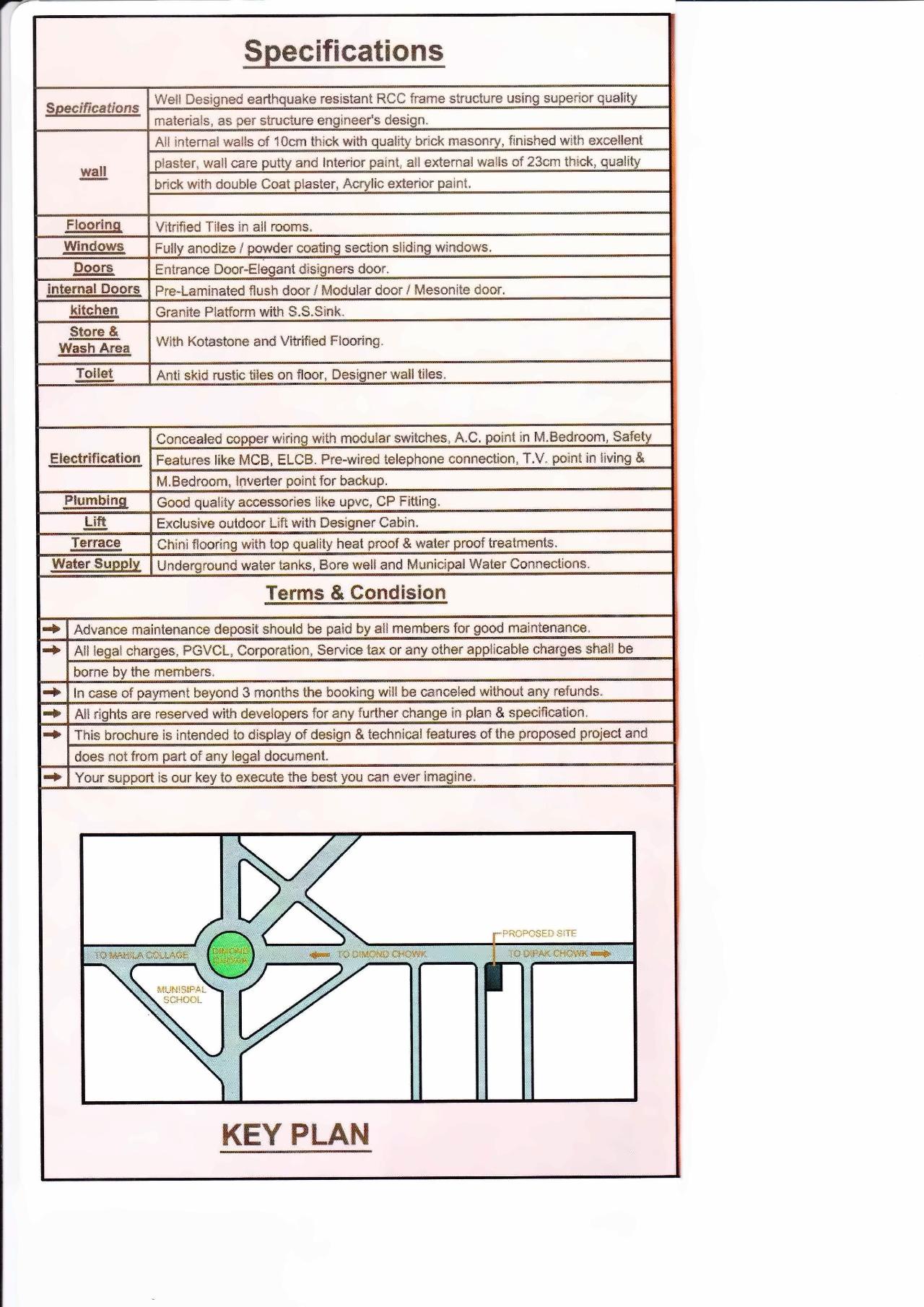  of real estate project Dr Sidi Residency located at Bhavnagar, Bhavnagar, Gujarat