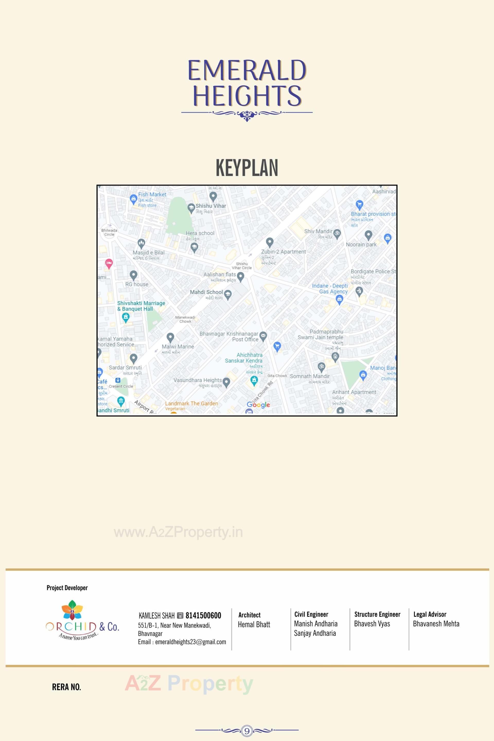  of real estate project Emerald Heights located at Bhavnagar, Bhavnagar, Gujarat