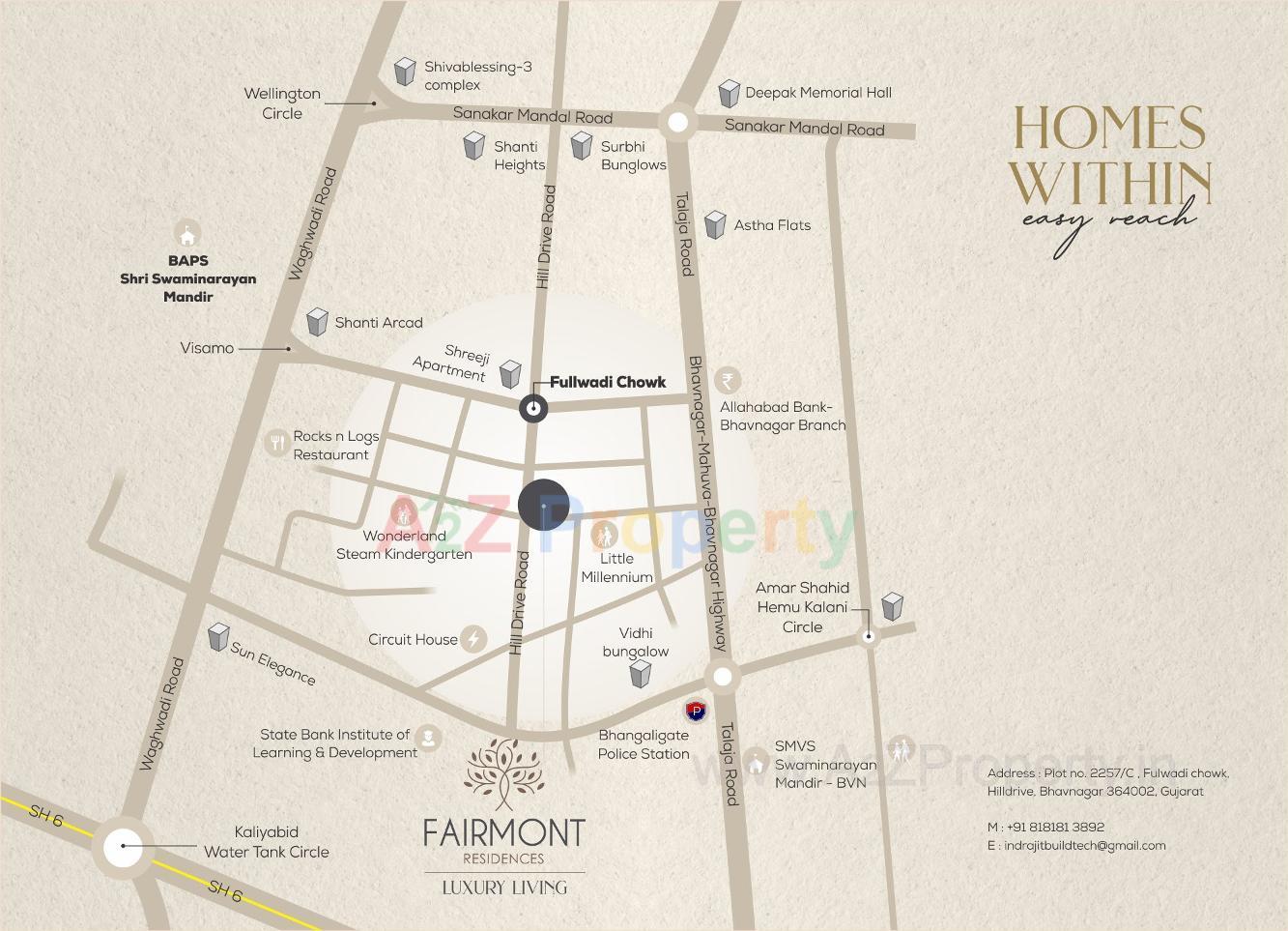  of real estate project Fairmont Residences located at Bhavnagar, Bhavnagar, Gujarat