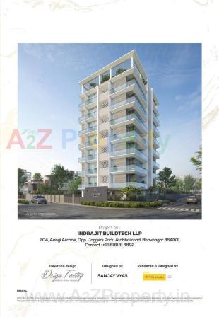 Elevation of real estate project Fairmont Residences located at Bhavnagar, Bhavnagar, Gujarat