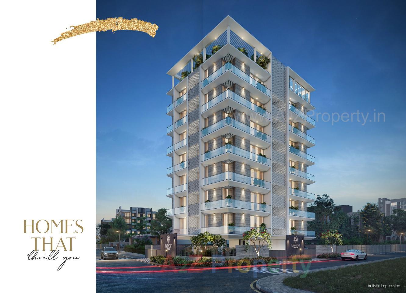 3D Elevation of real estate project Fairmont Residences located at Bhavnagar, Bhavnagar, Gujarat