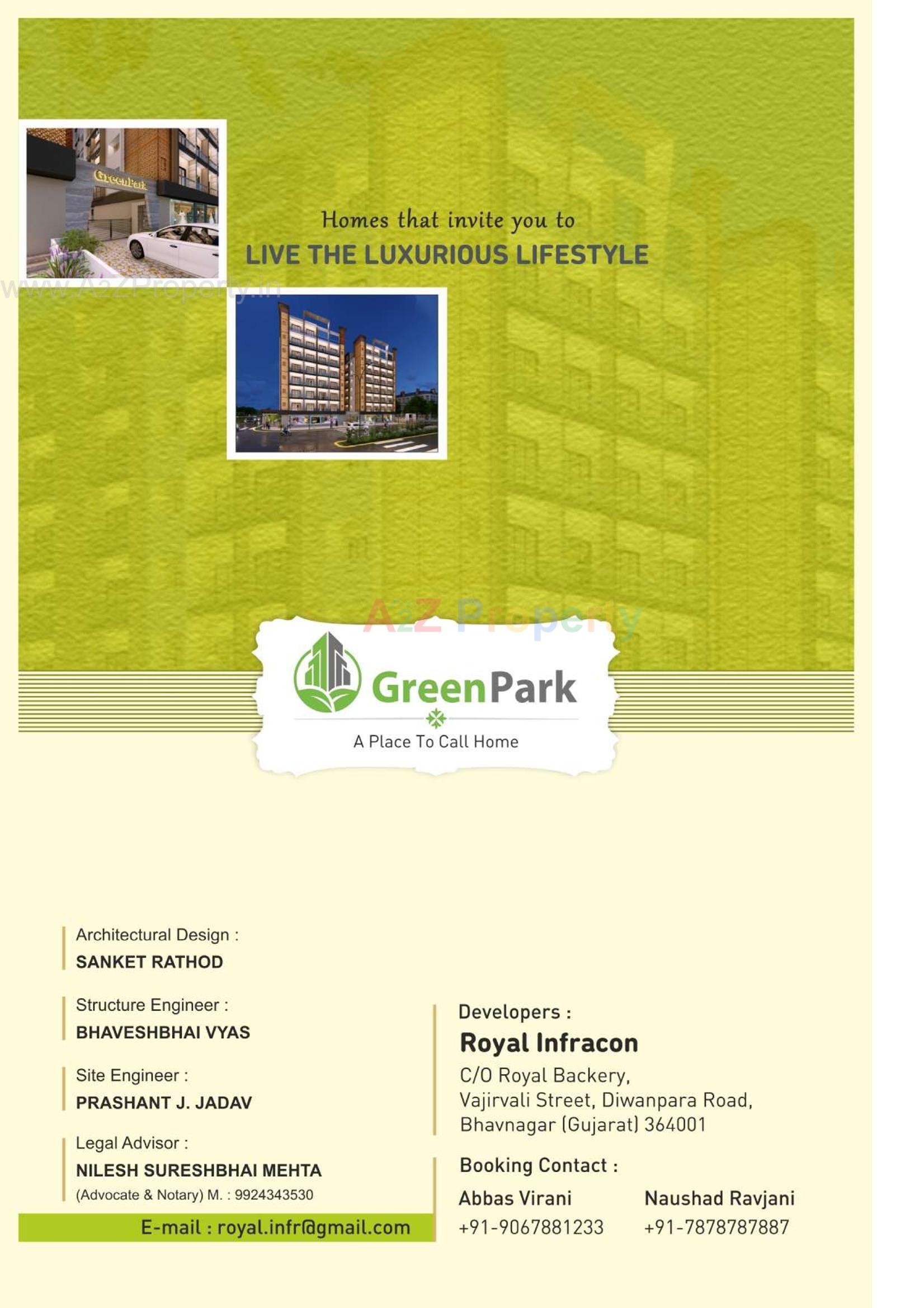  of real estate project Green Park located at Bhavnagar, Bhavnagar, Gujarat