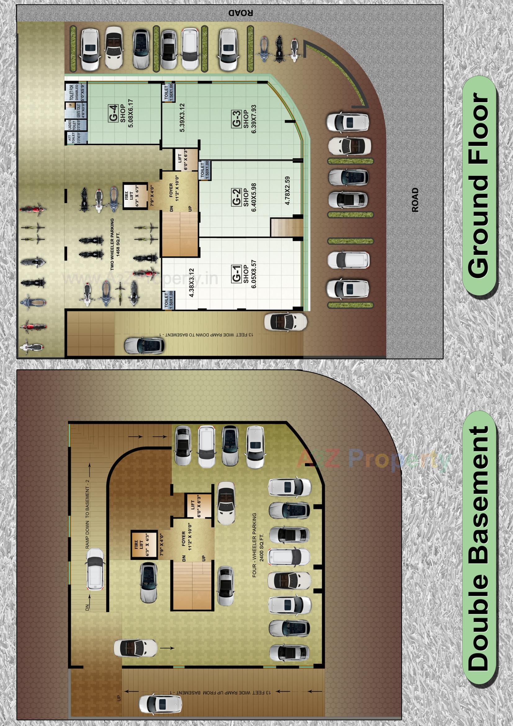 Layout of real estate project Humaira Hill located at Bhavnagar, Bhavnagar, Gujarat