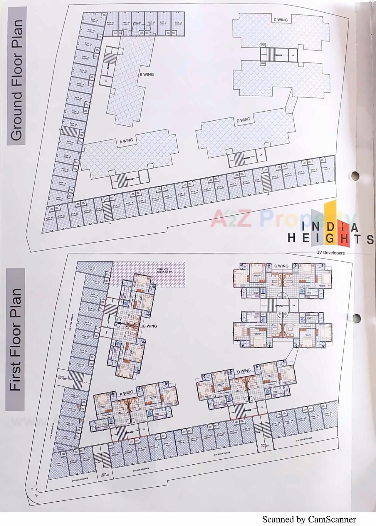  of real estate project India Heights located at Bhavnagar, Bhavnagar, Gujarat