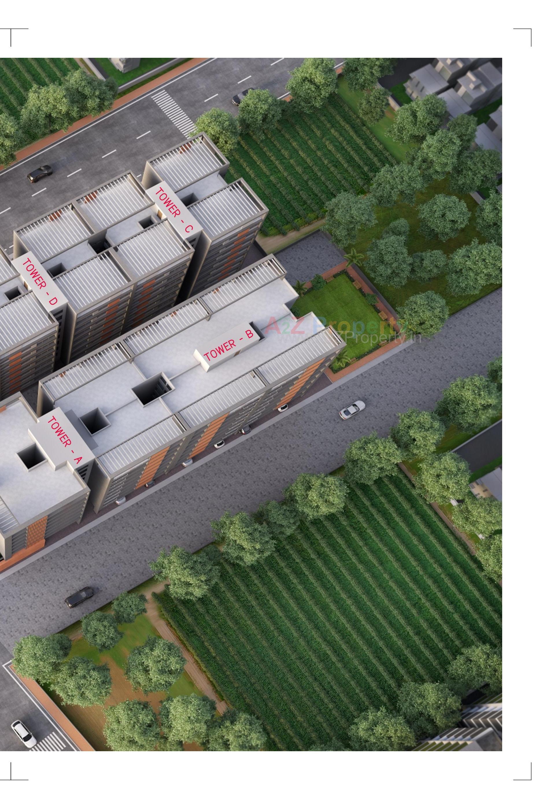 3D Elevation of real estate project Jito Pride located at Tarsamiya, Bhavnagar, Gujarat