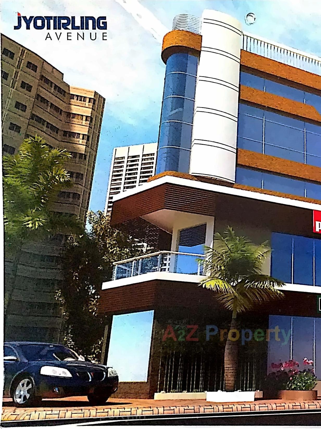 3D Elevation of real estate project Jyotirling Avenue located at Bhavnagar, Bhavnagar, Gujarat