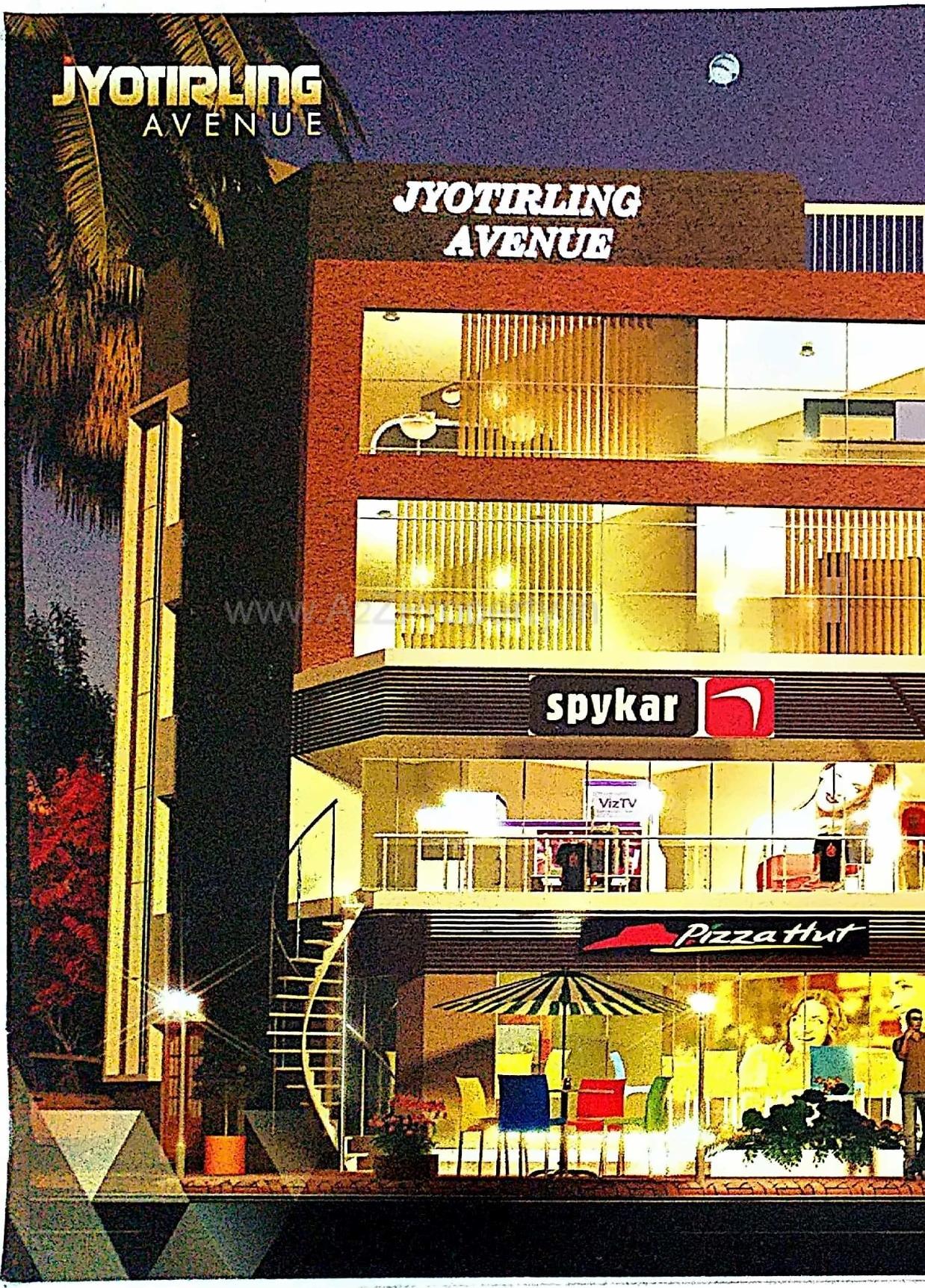 3D Elevation of real estate project Jyotirling Avenue located at Bhavnagar, Bhavnagar, Gujarat