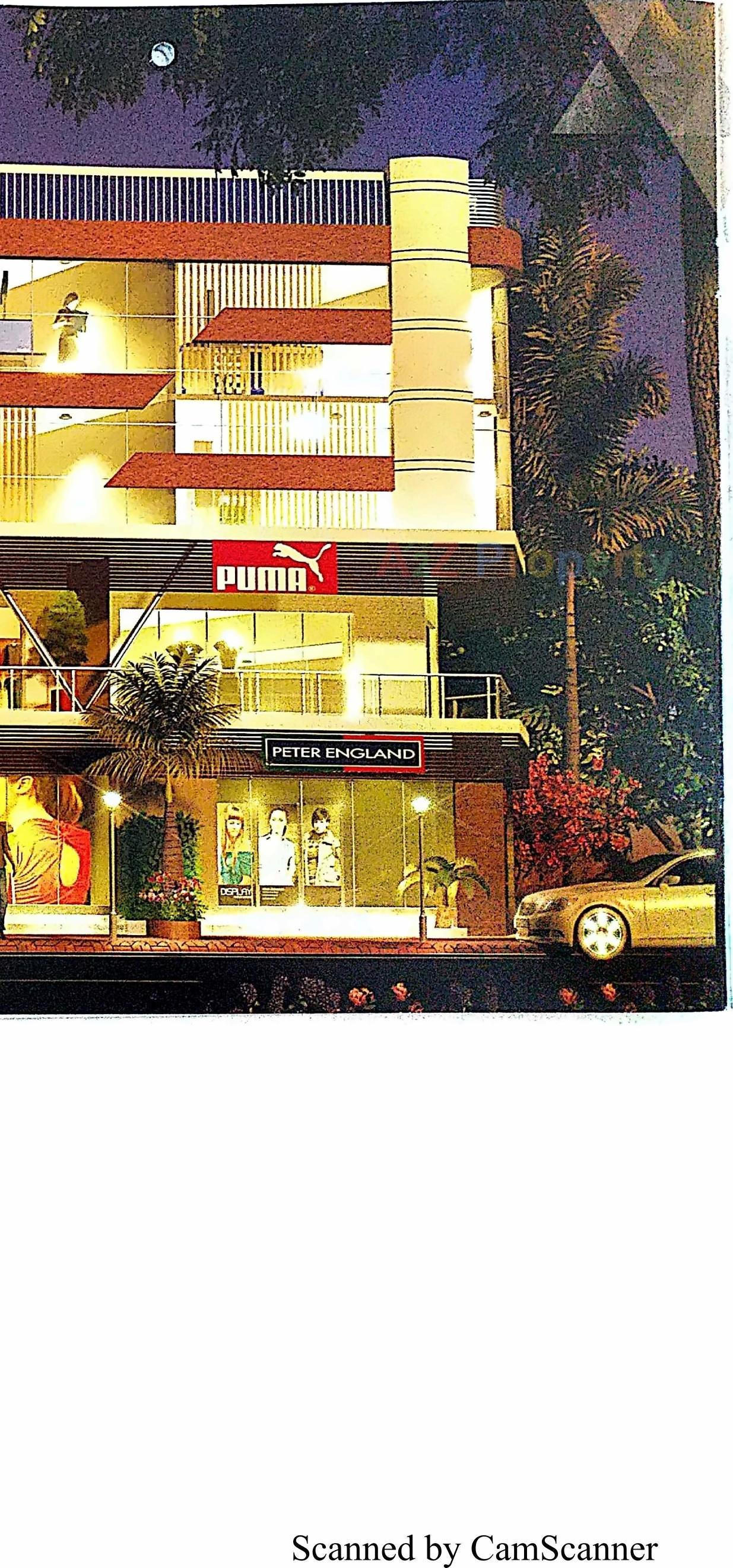 3D Elevation of real estate project Jyotirling Avenue located at Bhavnagar, Bhavnagar, Gujarat