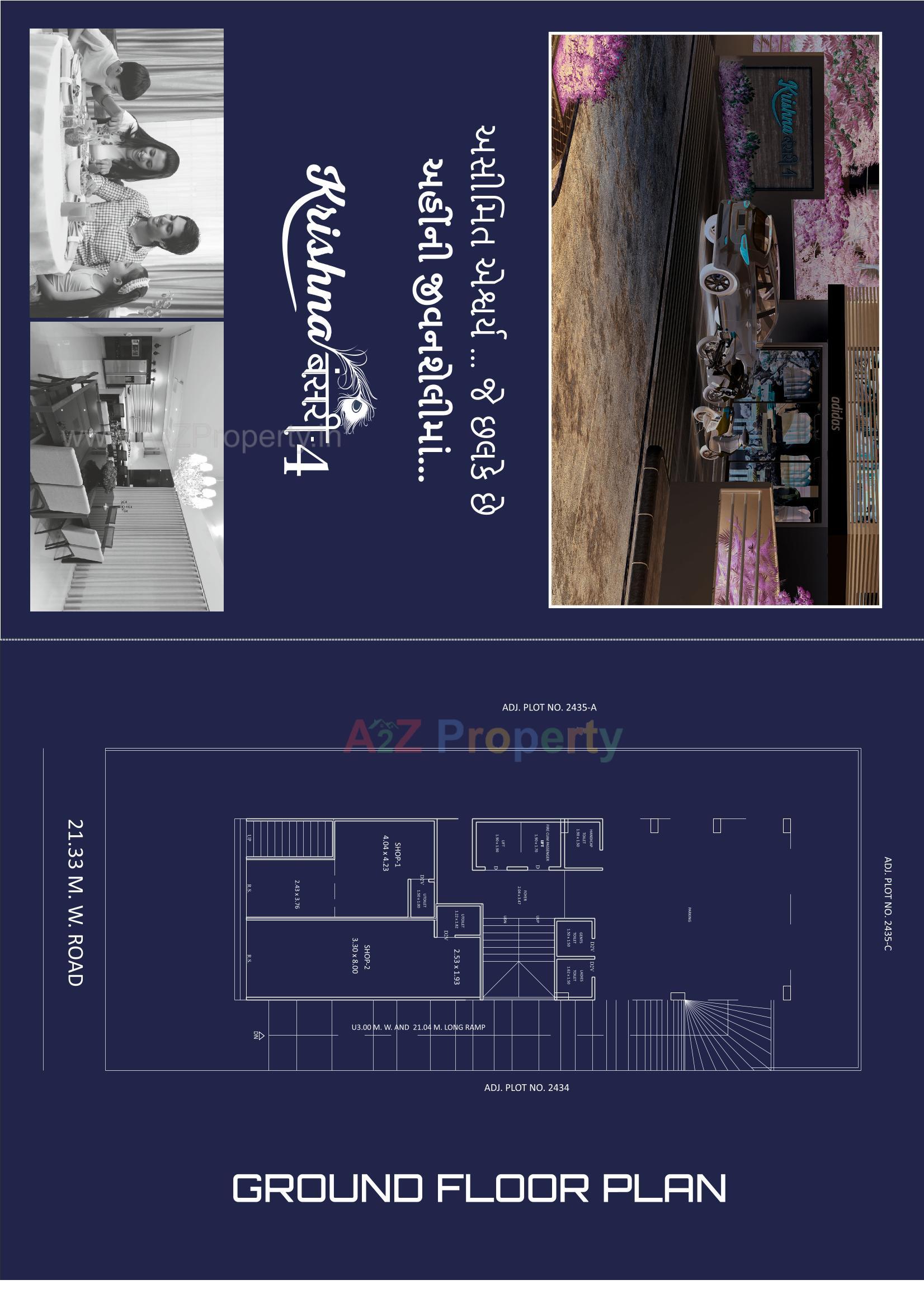  of real estate project Krishna Bansari located at Bhavnagar, Bhavnagar, Gujarat