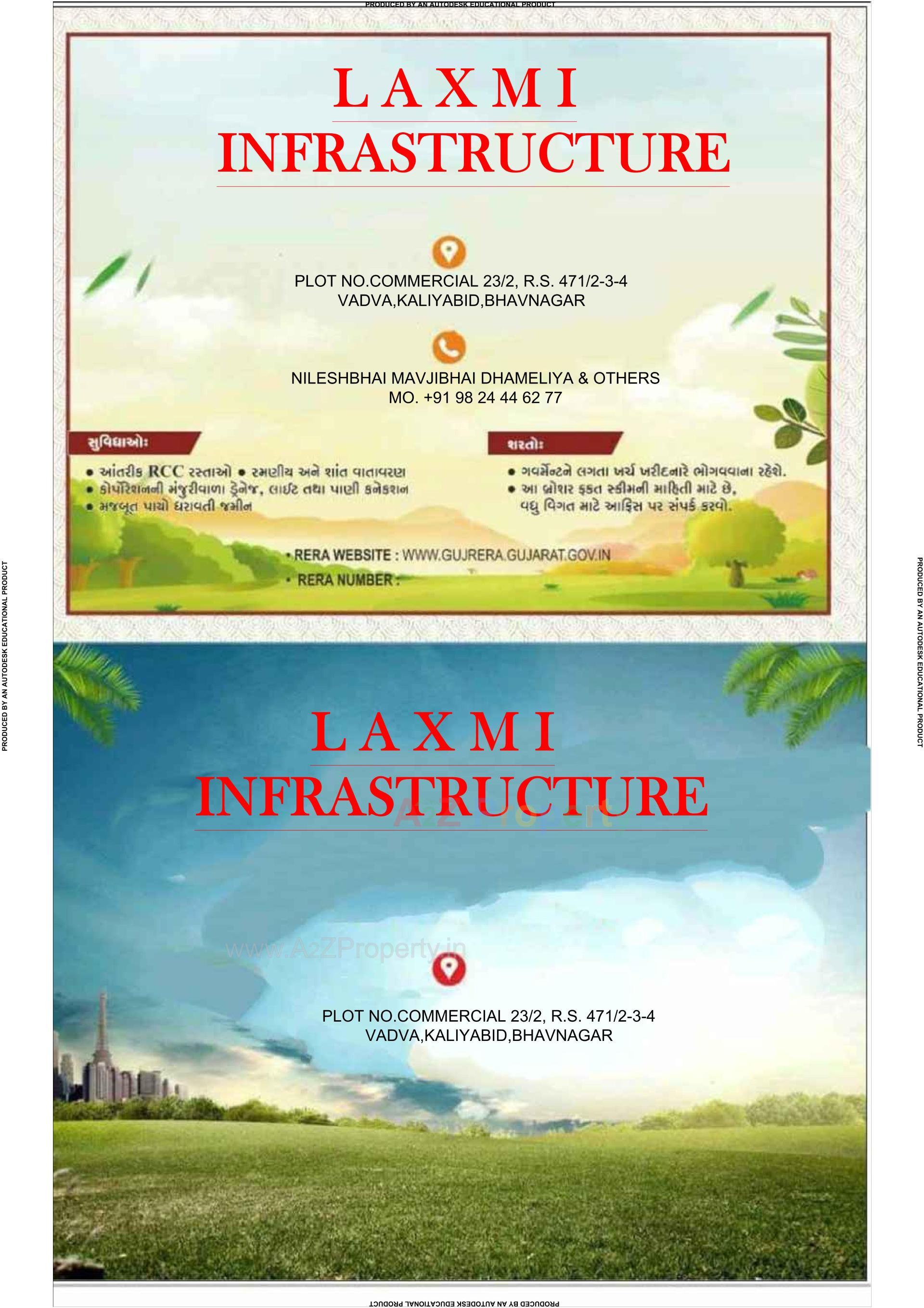  of real estate project Laxmi Infrastructure located at Vadva, Bhavnagar, Gujarat