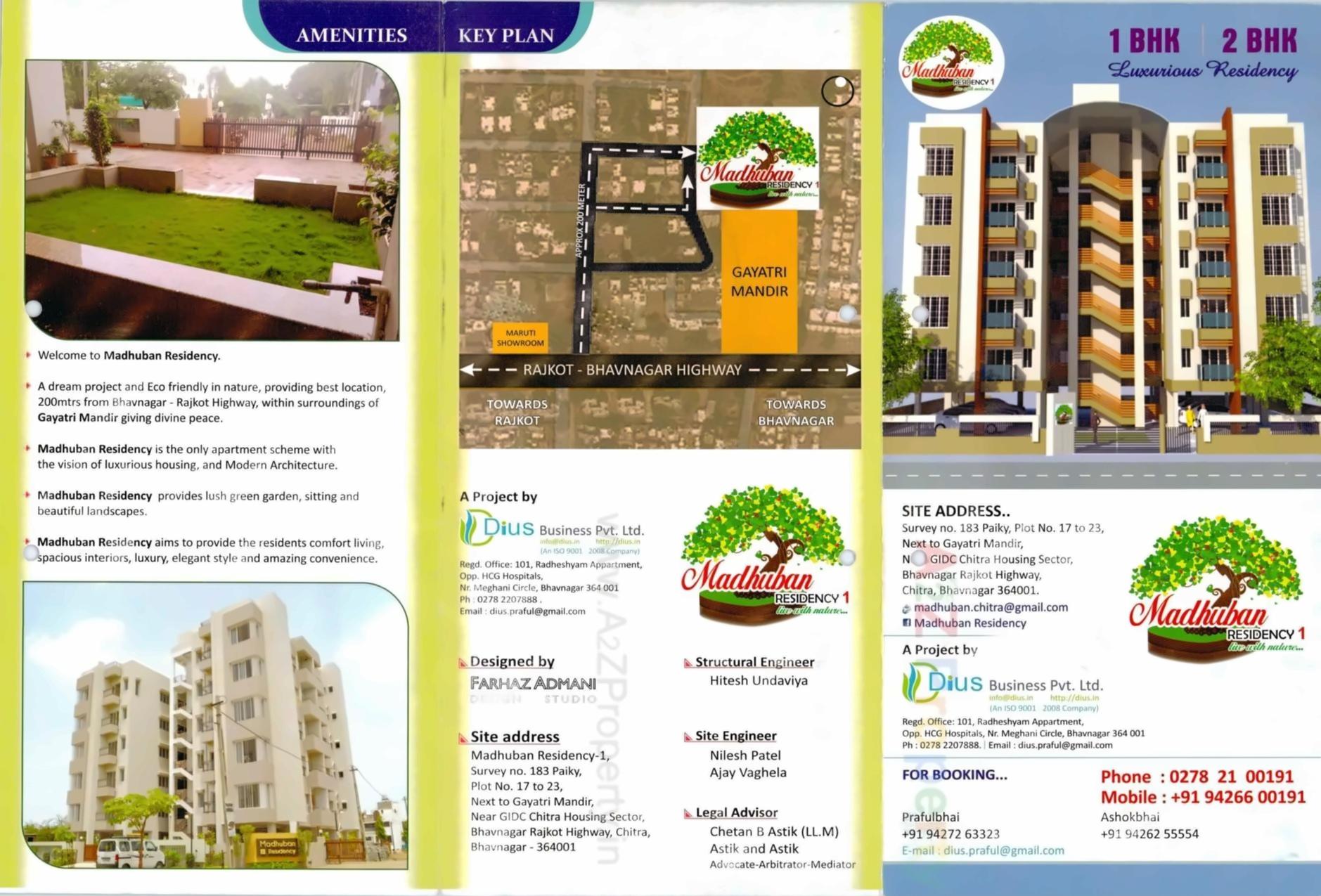  of real estate project Madhuban Residency located at Chitra, Bhavnagar, Gujarat