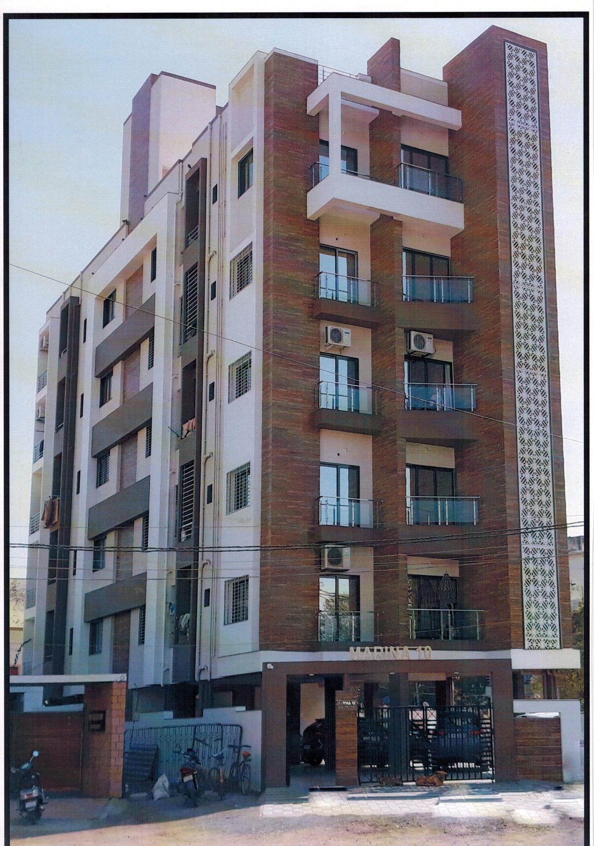 154474_const of real estate project Marina 10 Residency located at Bhavnagar, Bhavnagar, Gujarat