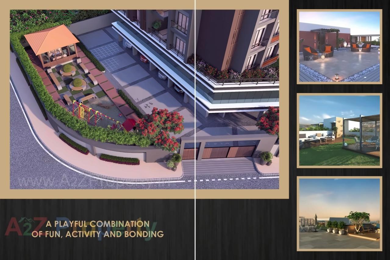 3D Elevation of real estate project Marina Height located at Bhavnagar, Bhavnagar, Gujarat