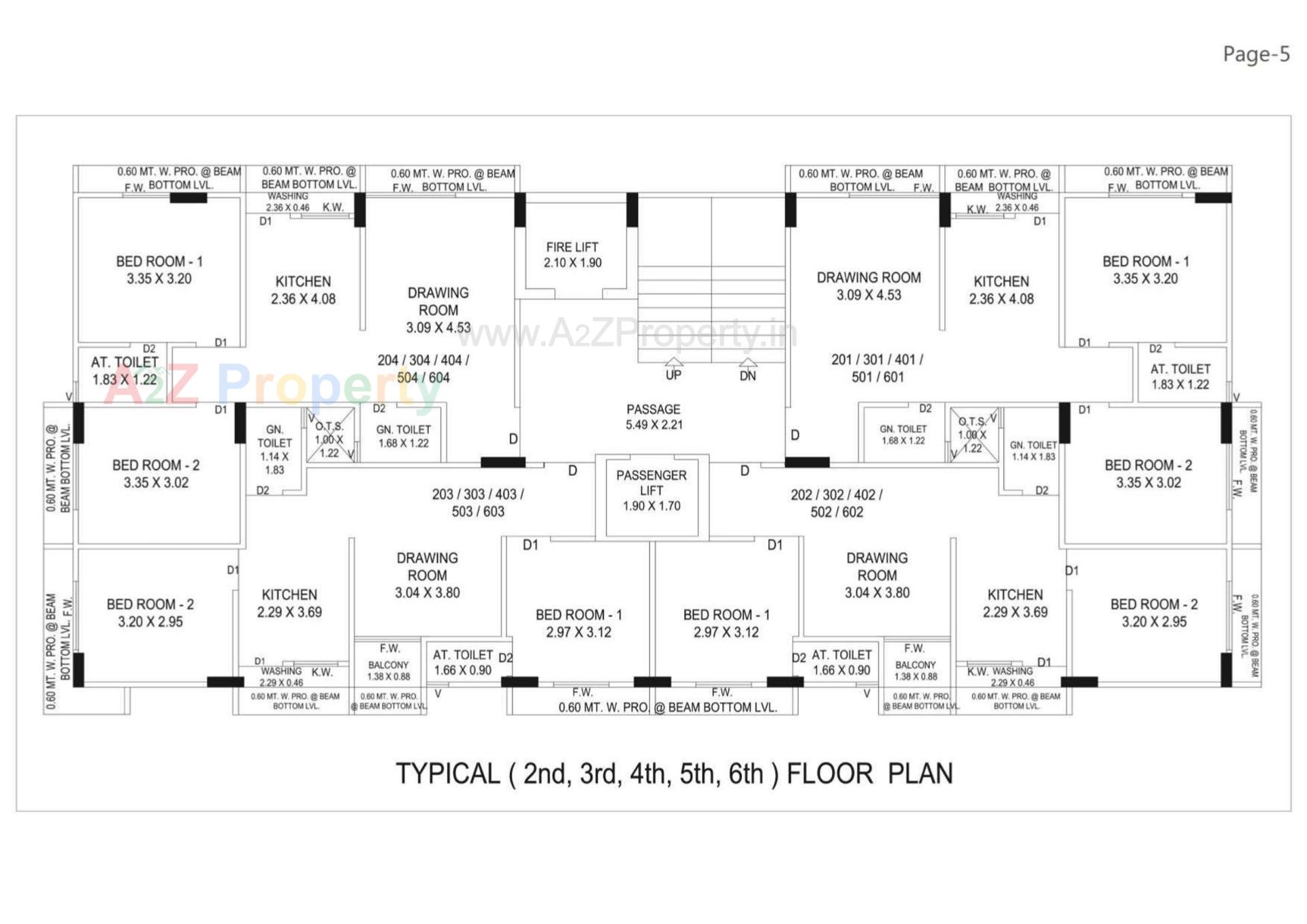 Layout of real estate project Maruti Heights located at Bhavnagar, Bhavnagar, Gujarat