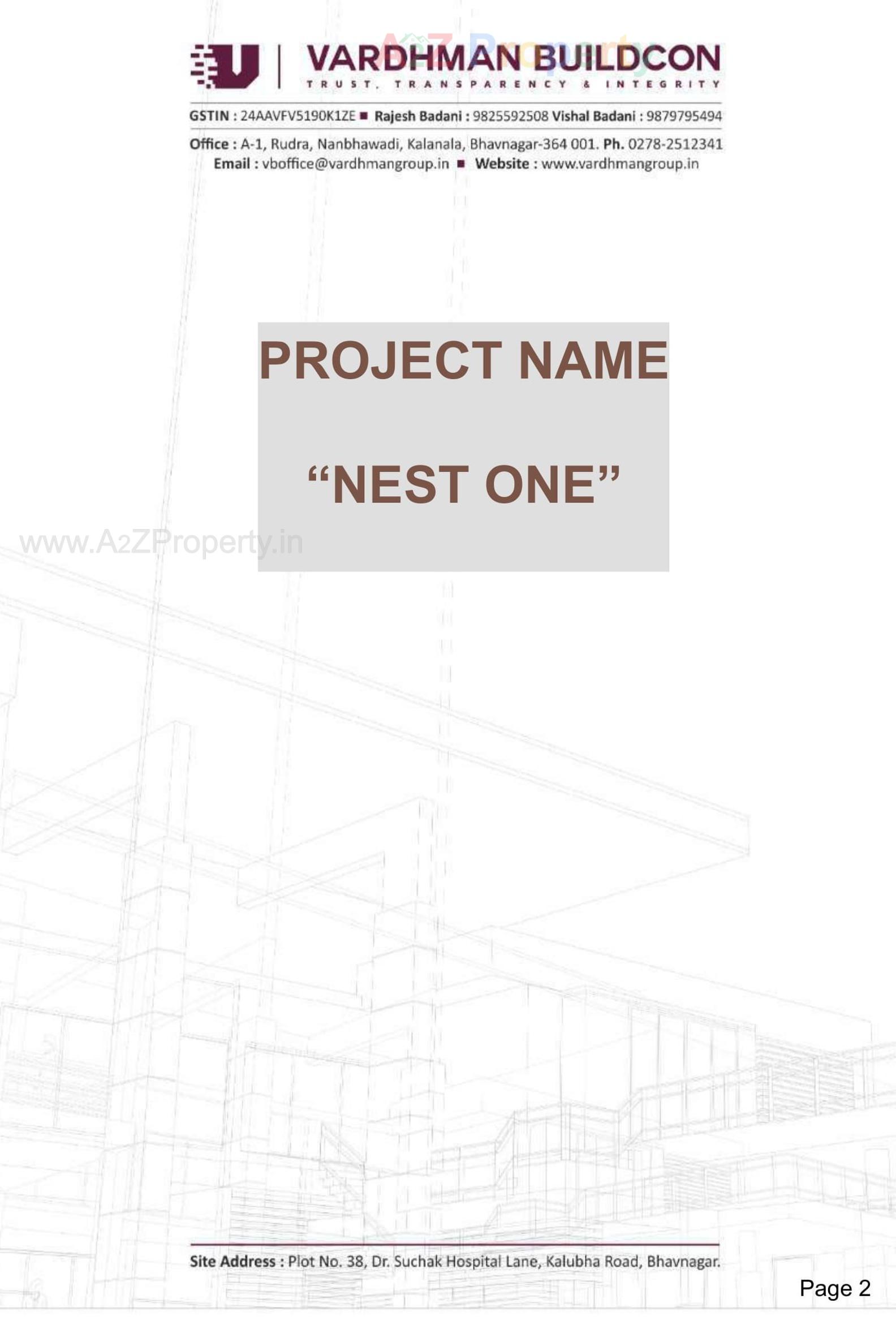  of real estate project Nest One located at Bhavnagar, Bhavnagar, Gujarat
