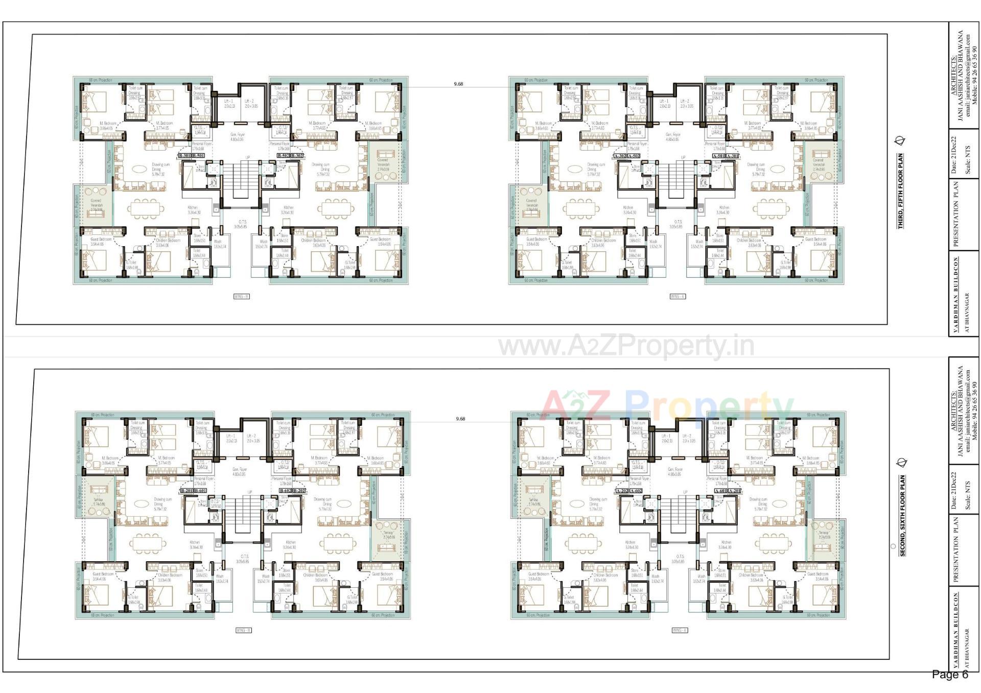 Layout of real estate project Nest One located at Bhavnagar, Bhavnagar, Gujarat