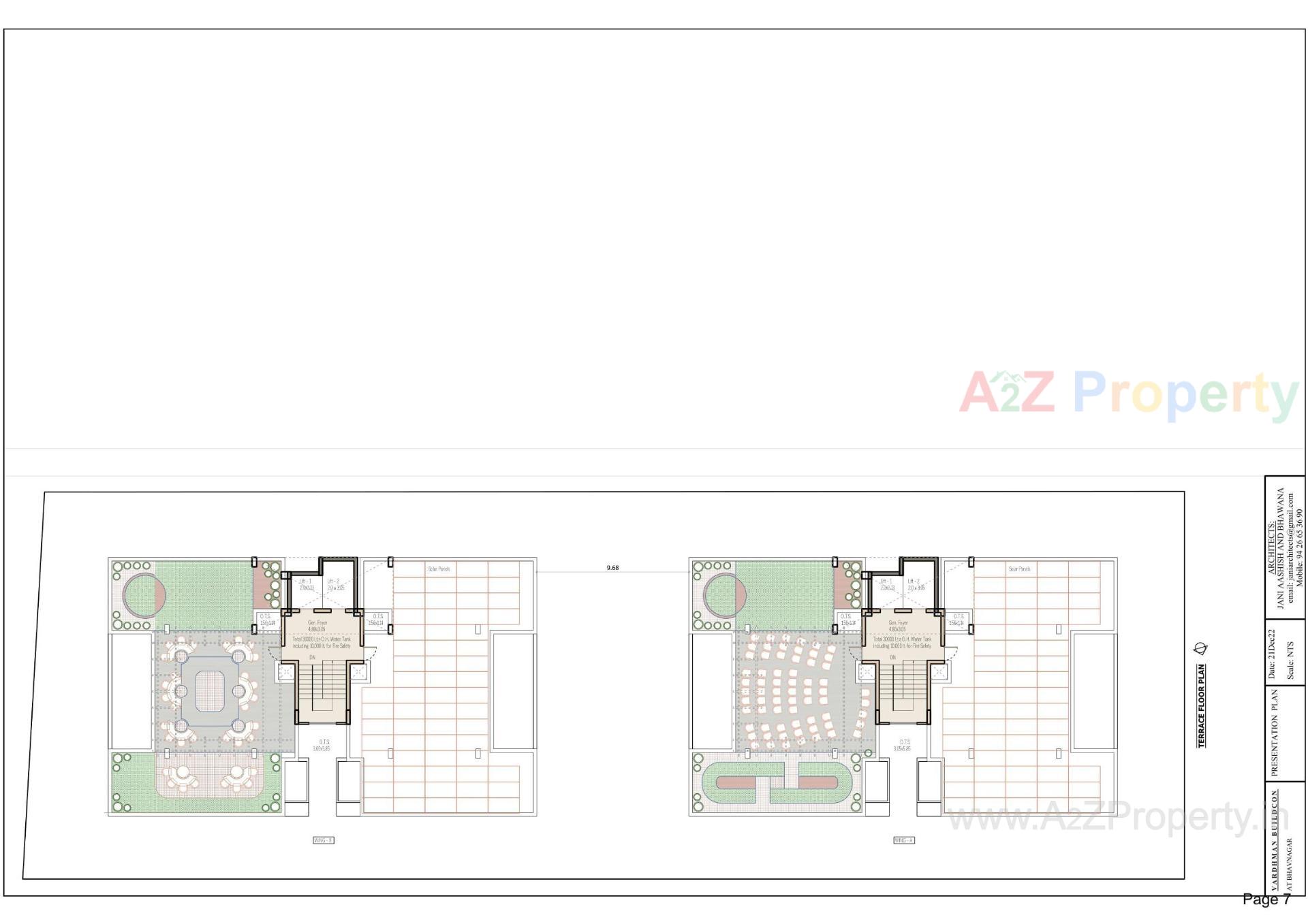 Layout of real estate project Nest One located at Bhavnagar, Bhavnagar, Gujarat