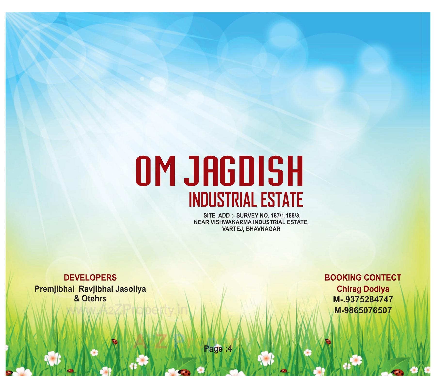  of real estate project Om Jagdish Industrial Estate located at Vartej, Bhavnagar, Gujarat