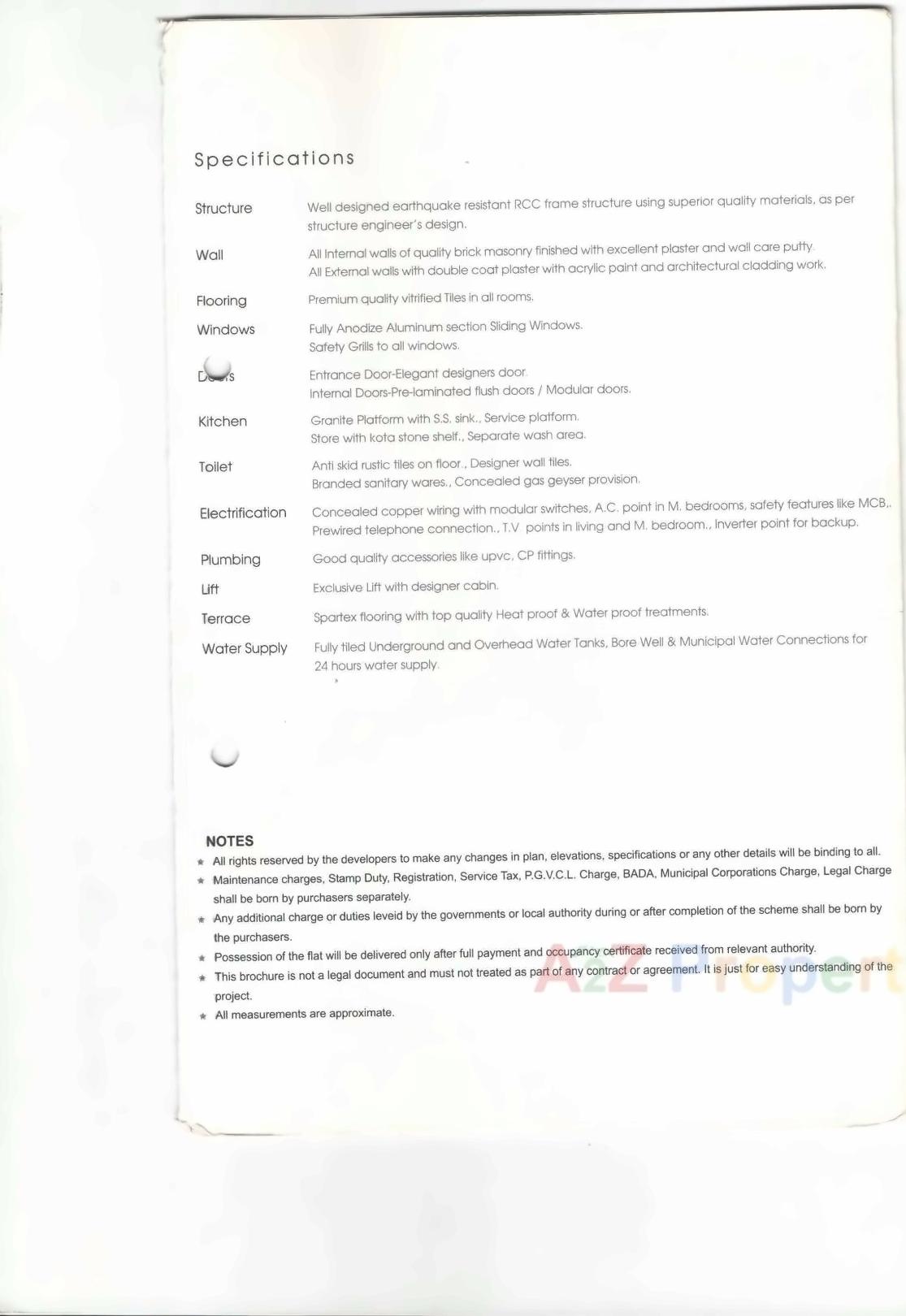  of real estate project Om Residency located at Bhavnagar, Bhavnagar, Gujarat