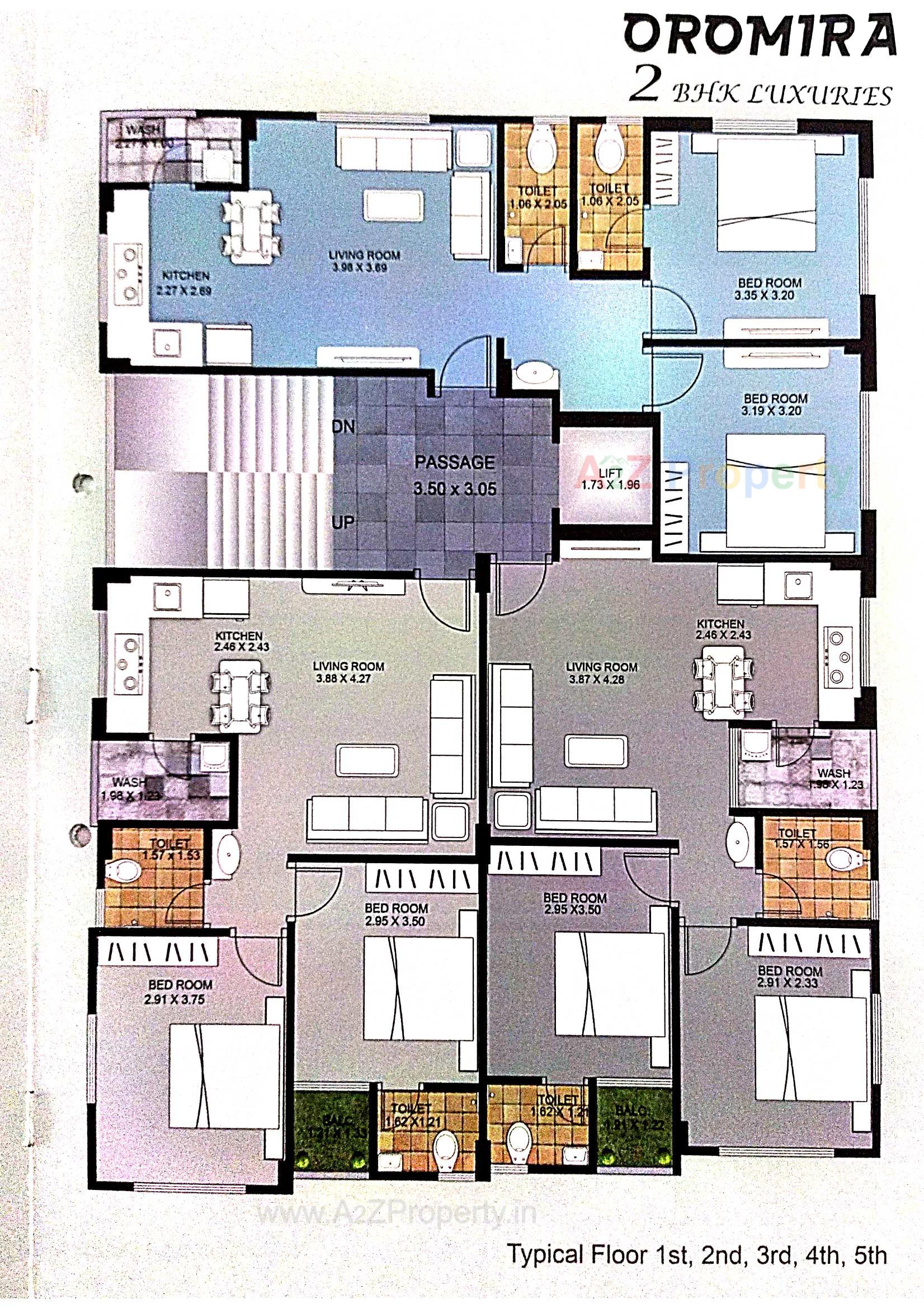 Layout of real estate project Oromira located at Bhavnagar, Bhavnagar, Gujarat