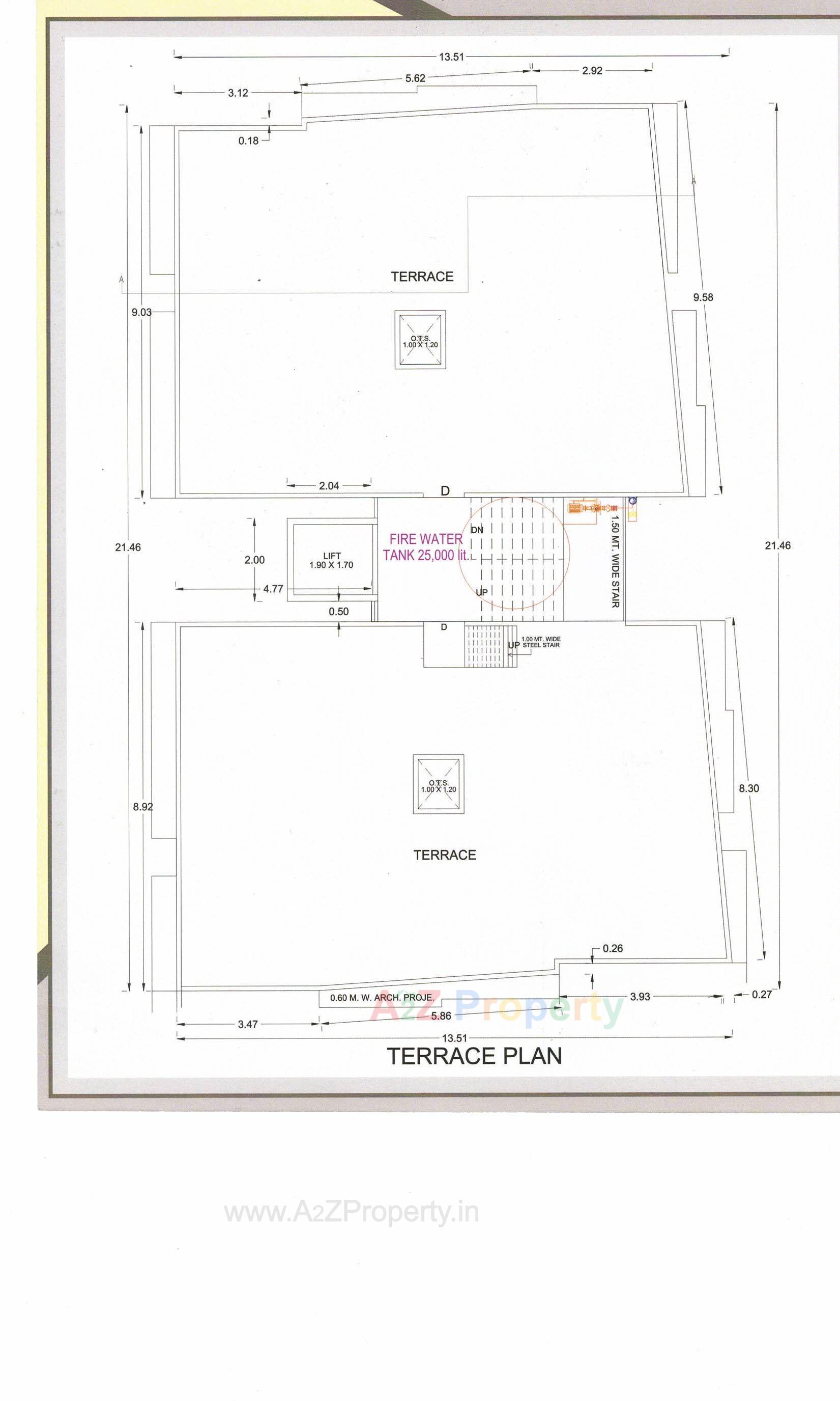 Layout of real estate project Padma Residency located at Bhavnagar, Bhavnagar, Gujarat
