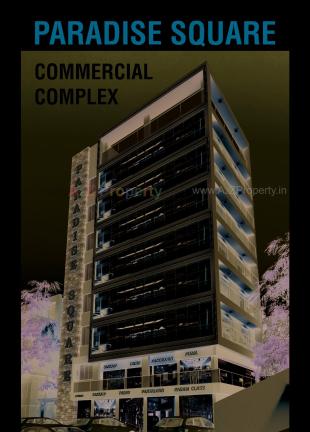 Elevation of real estate project Paradies Square located at Vadva, Bhavnagar, Gujarat