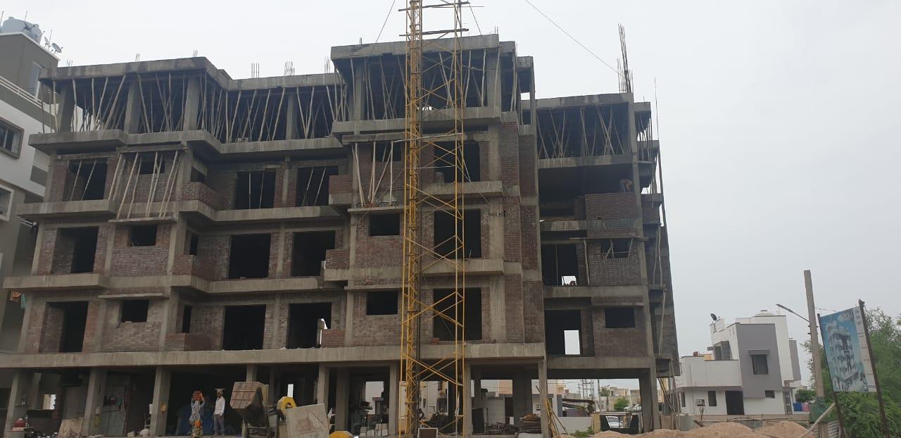 168562_const of real estate project Prayag located at Adhewada, Bhavnagar, Gujarat