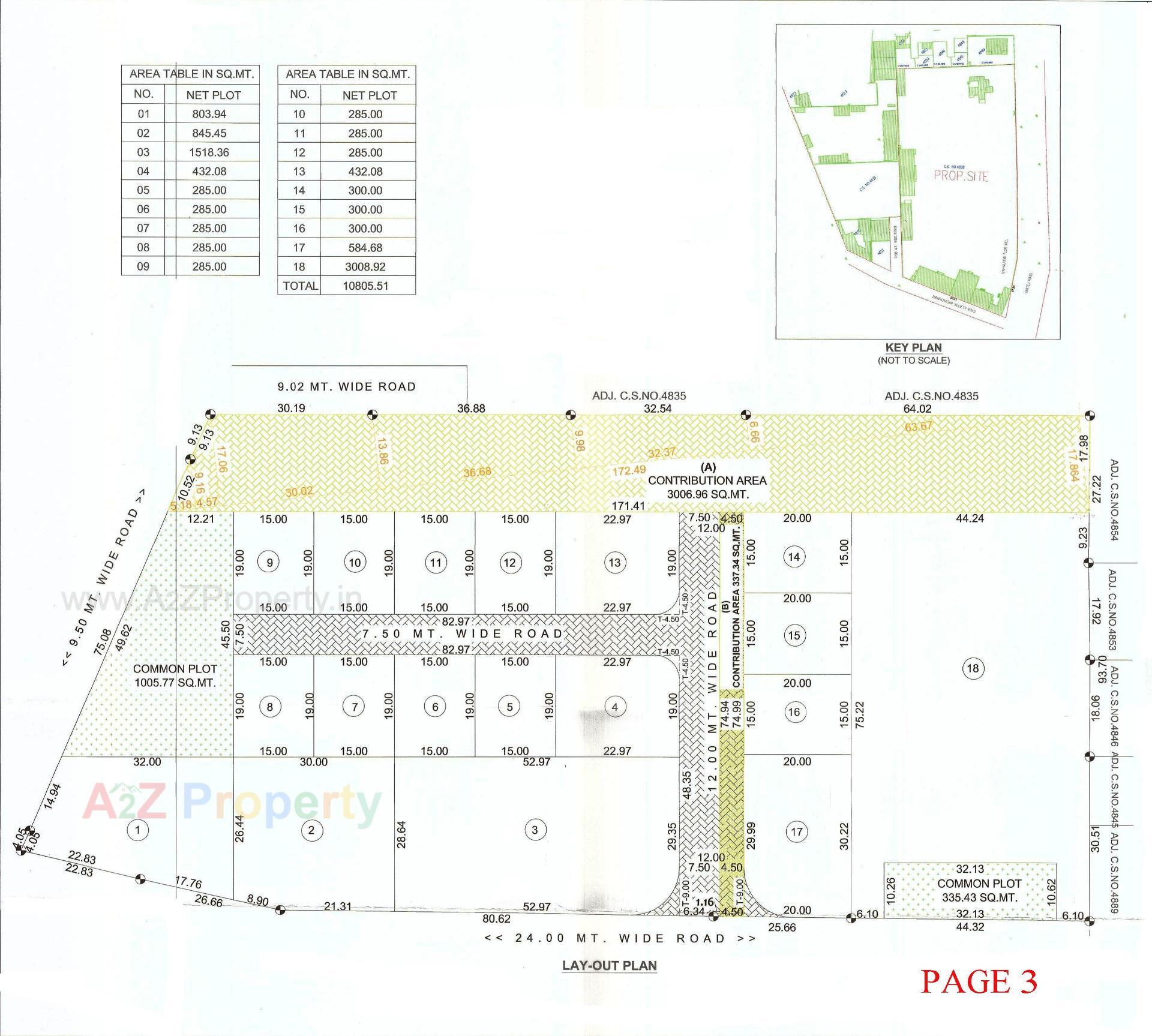 Layout of real estate project Priya Blue Diamond Park located at Vadva, Bhavnagar, Gujarat
