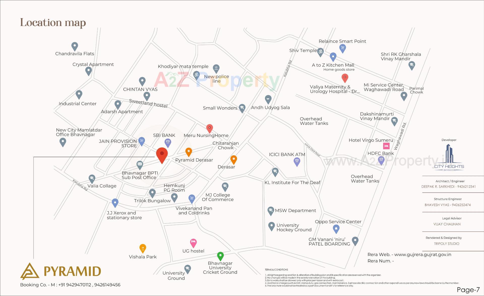  of real estate project Pyramid located at Bhavnagar, Bhavnagar, Gujarat