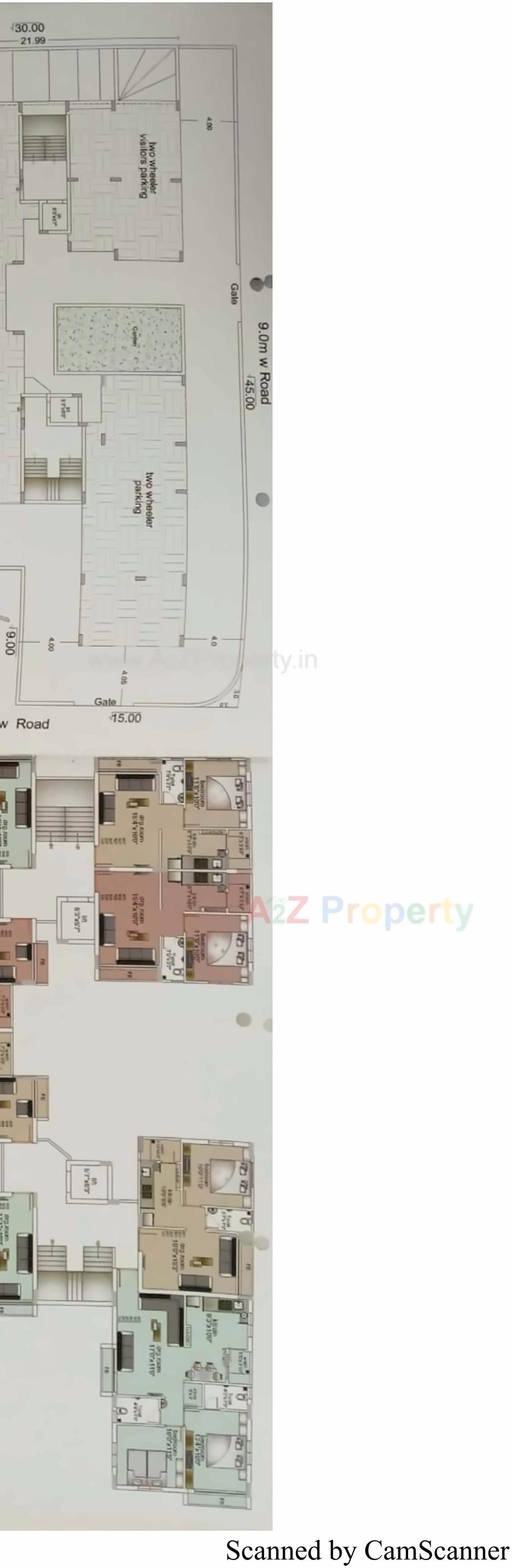 Layout of real estate project Radha Vallabh Heights located at Bhavnagar, Bhavnagar, Gujarat