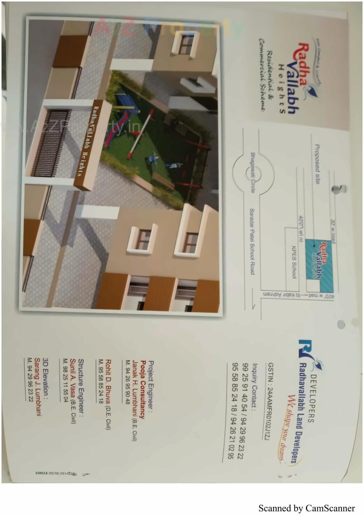  of real estate project Radha Vallabh Heights located at Bhavnagar, Bhavnagar, Gujarat