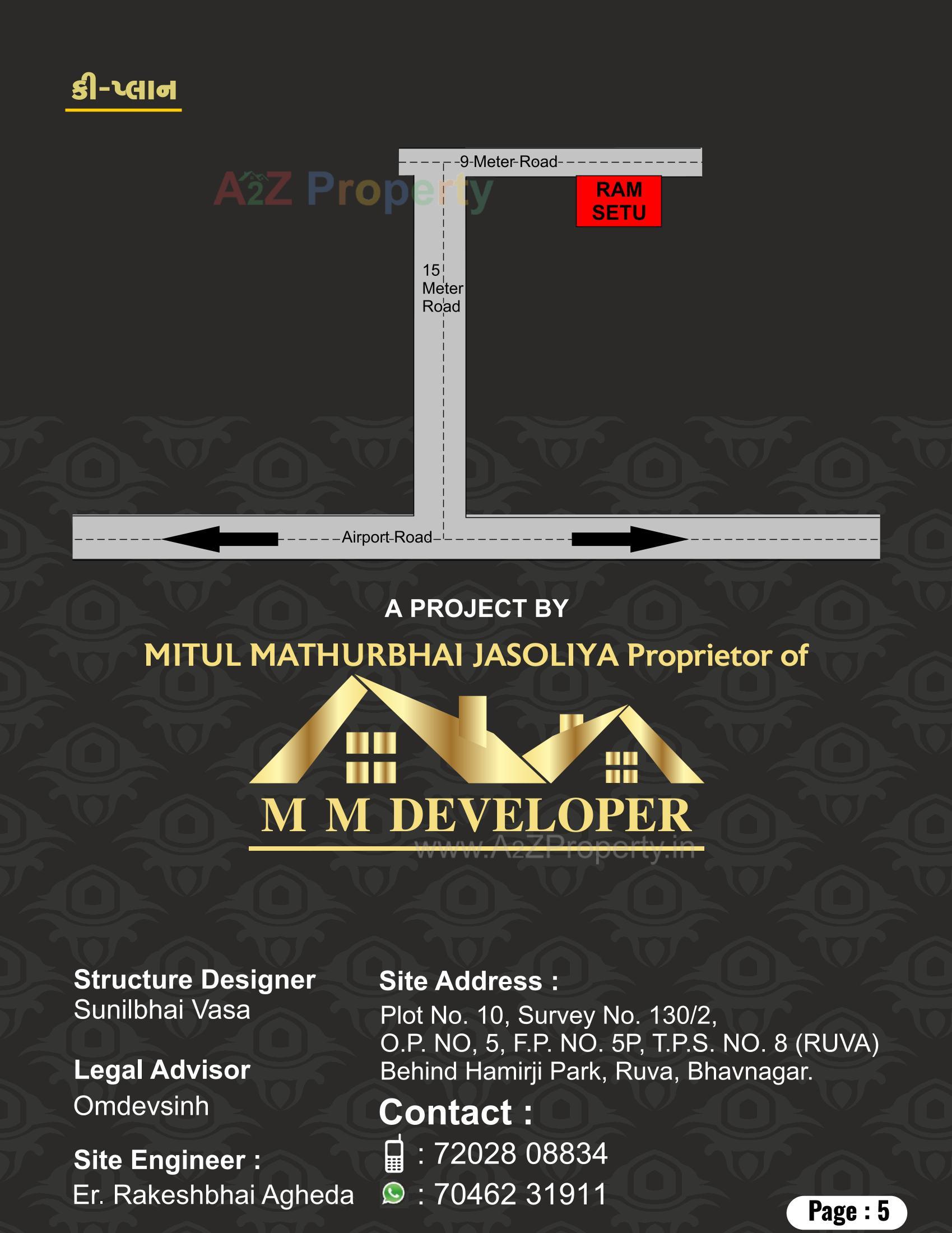  of real estate project Ram Setu located at Ruva , Bhavnagar, Gujarat