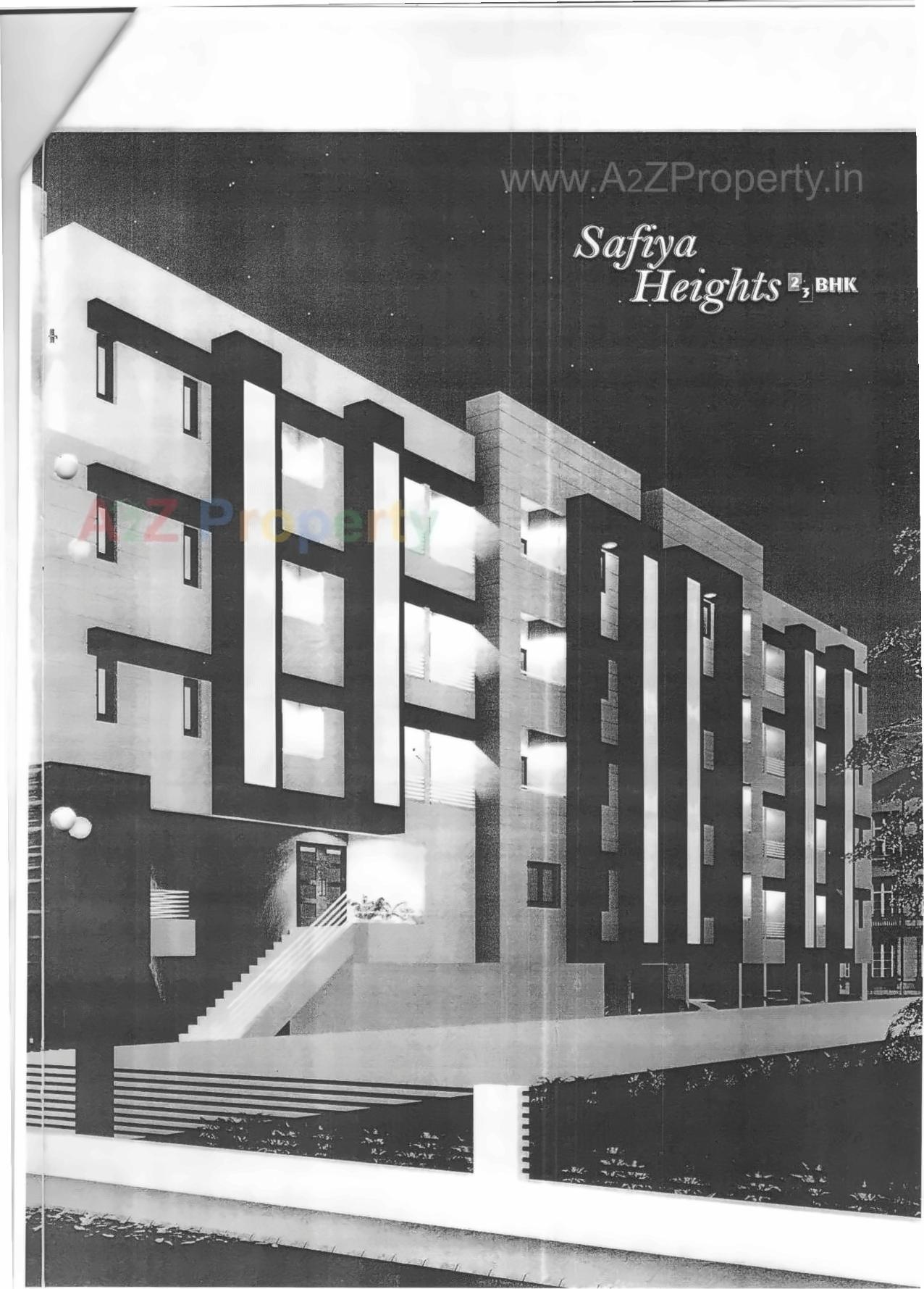 3D Elevation of real estate project Safiya Heights located at Bhavnagar, Bhavnagar, Gujarat