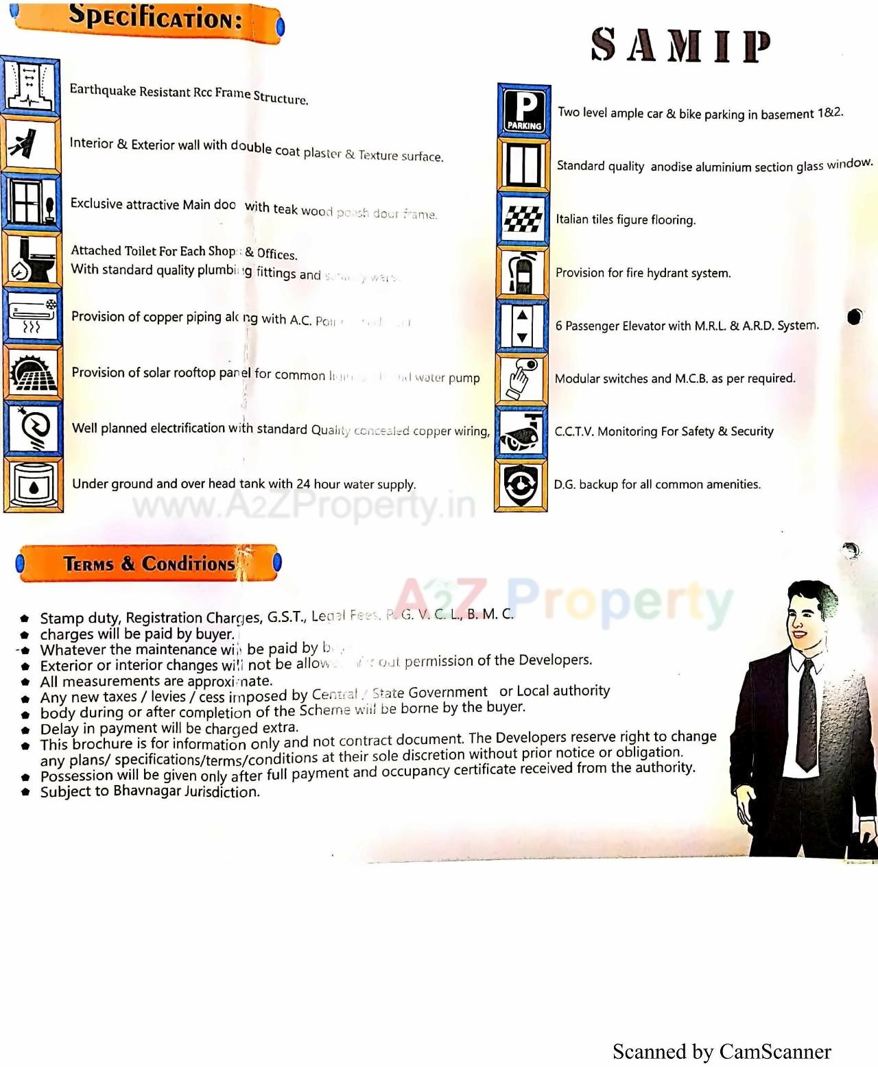  of real estate project Samip located at Bhavnagar, Bhavnagar, Gujarat