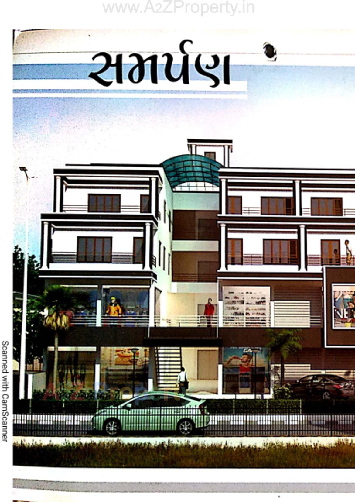 3D Elevation of real estate project Samrpan located at Vadva, Bhavnagar, Gujarat