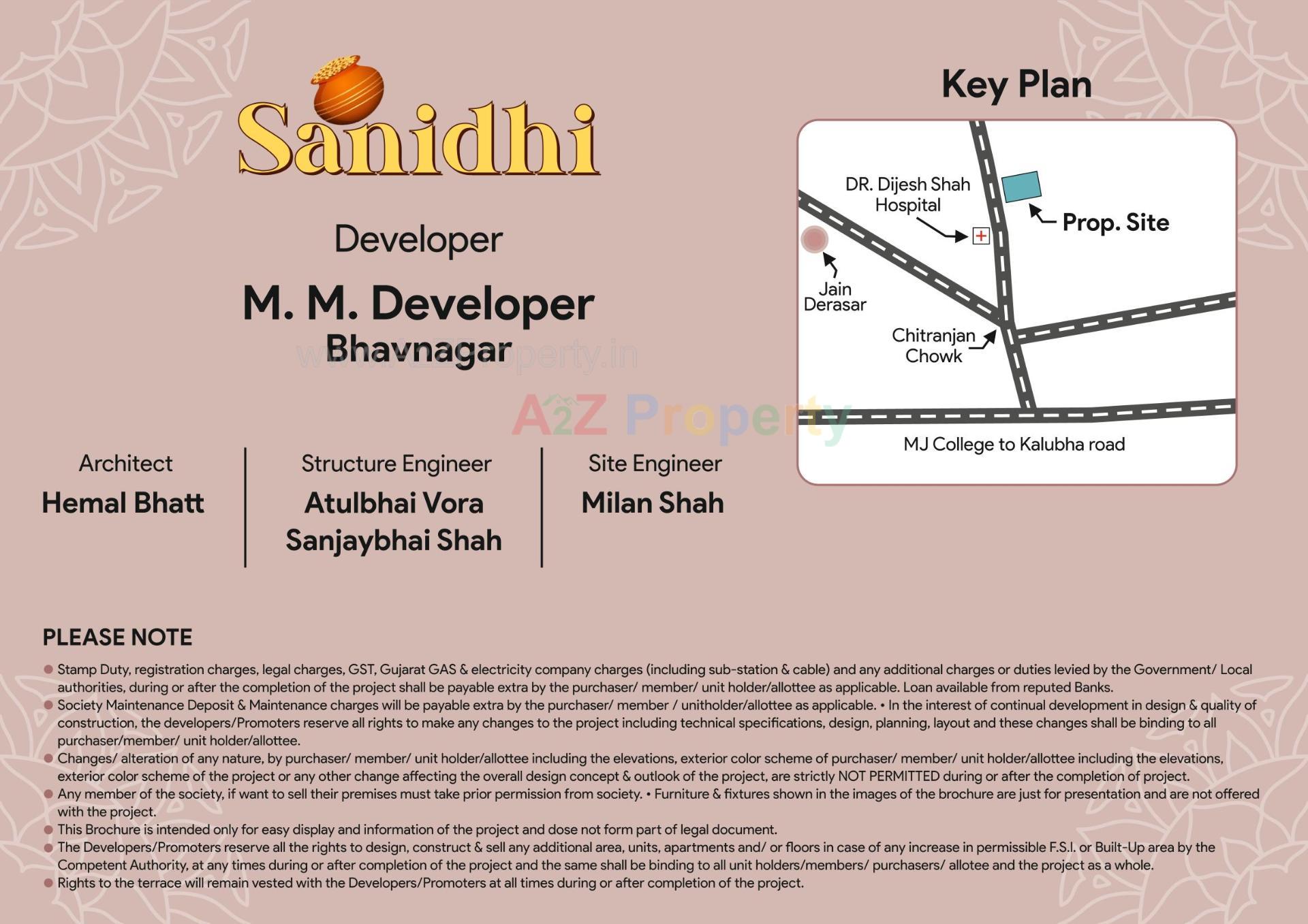  of real estate project Sanidhi located at Bhavnagar, Bhavnagar, Gujarat