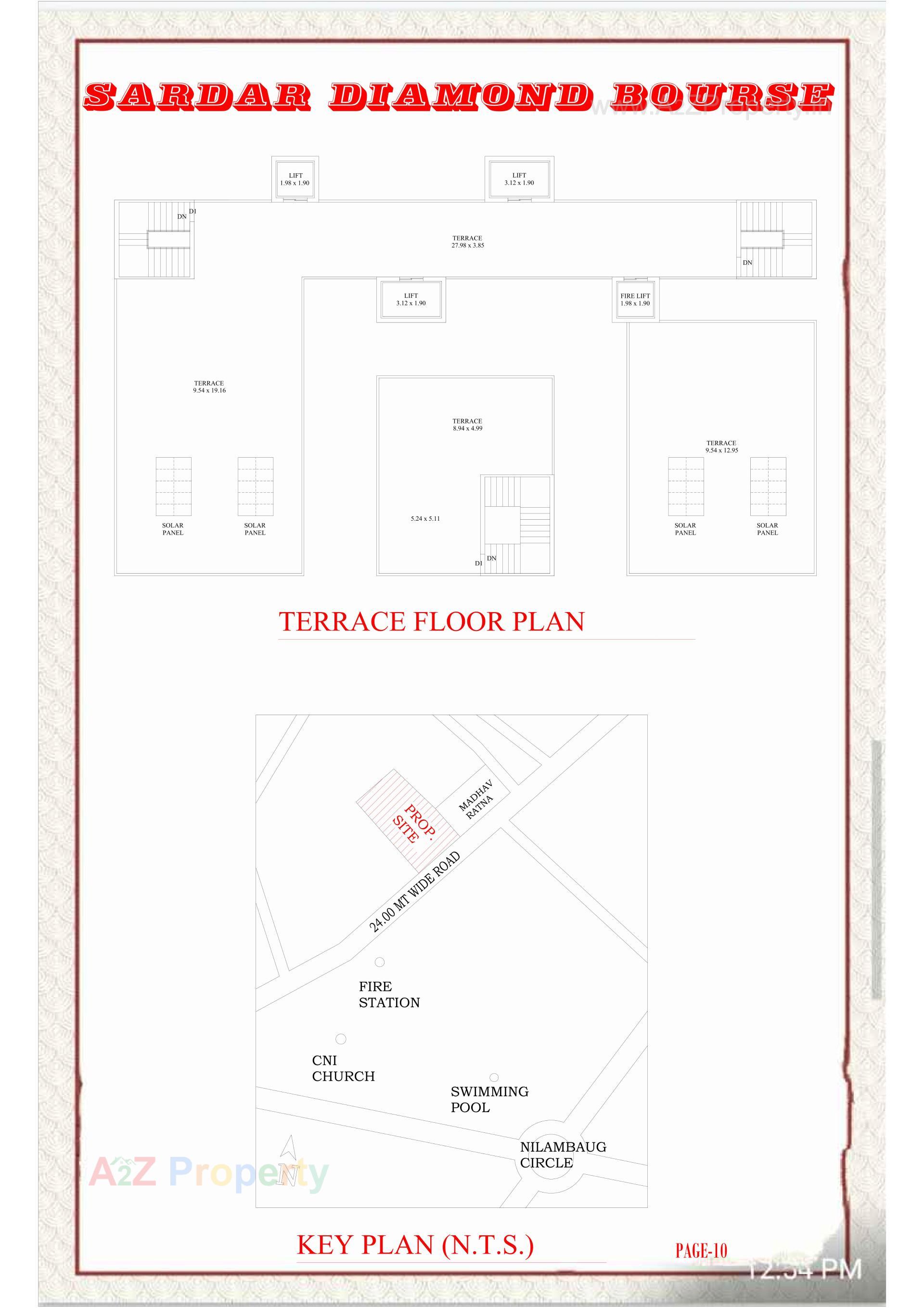 of real estate project Sardar Diamond Bourse located at Bhavnagar, Bhavnagar, Gujarat