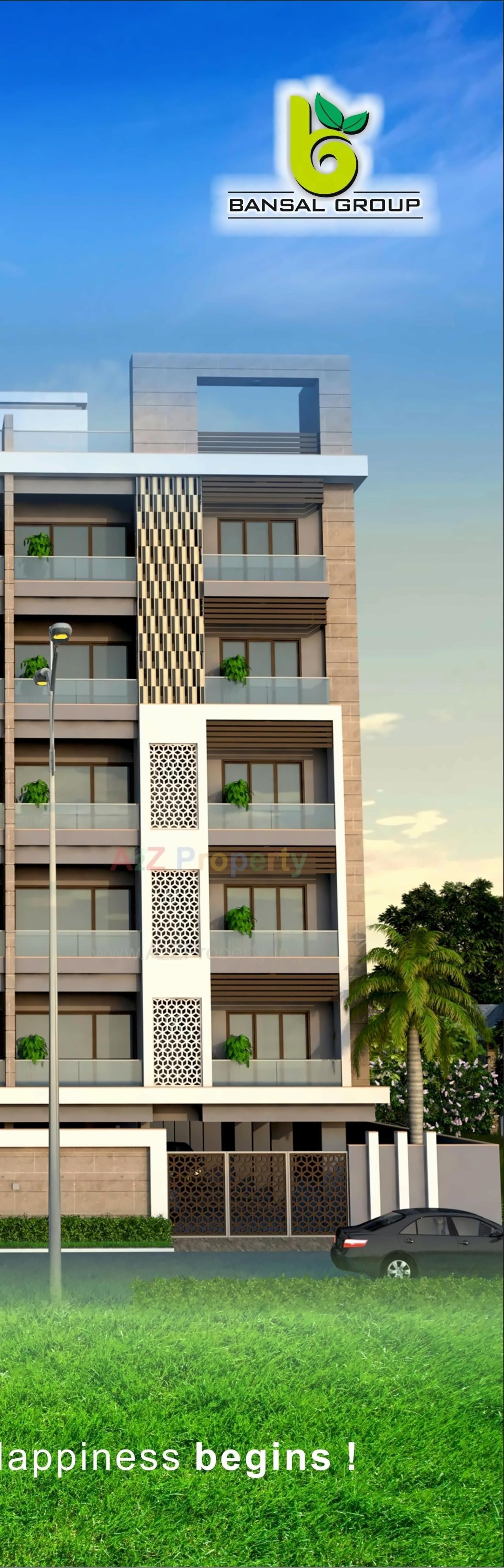 3D Elevation of real estate project Shanti Pratham located at Bhavnagar, Bhavnagar, Gujarat