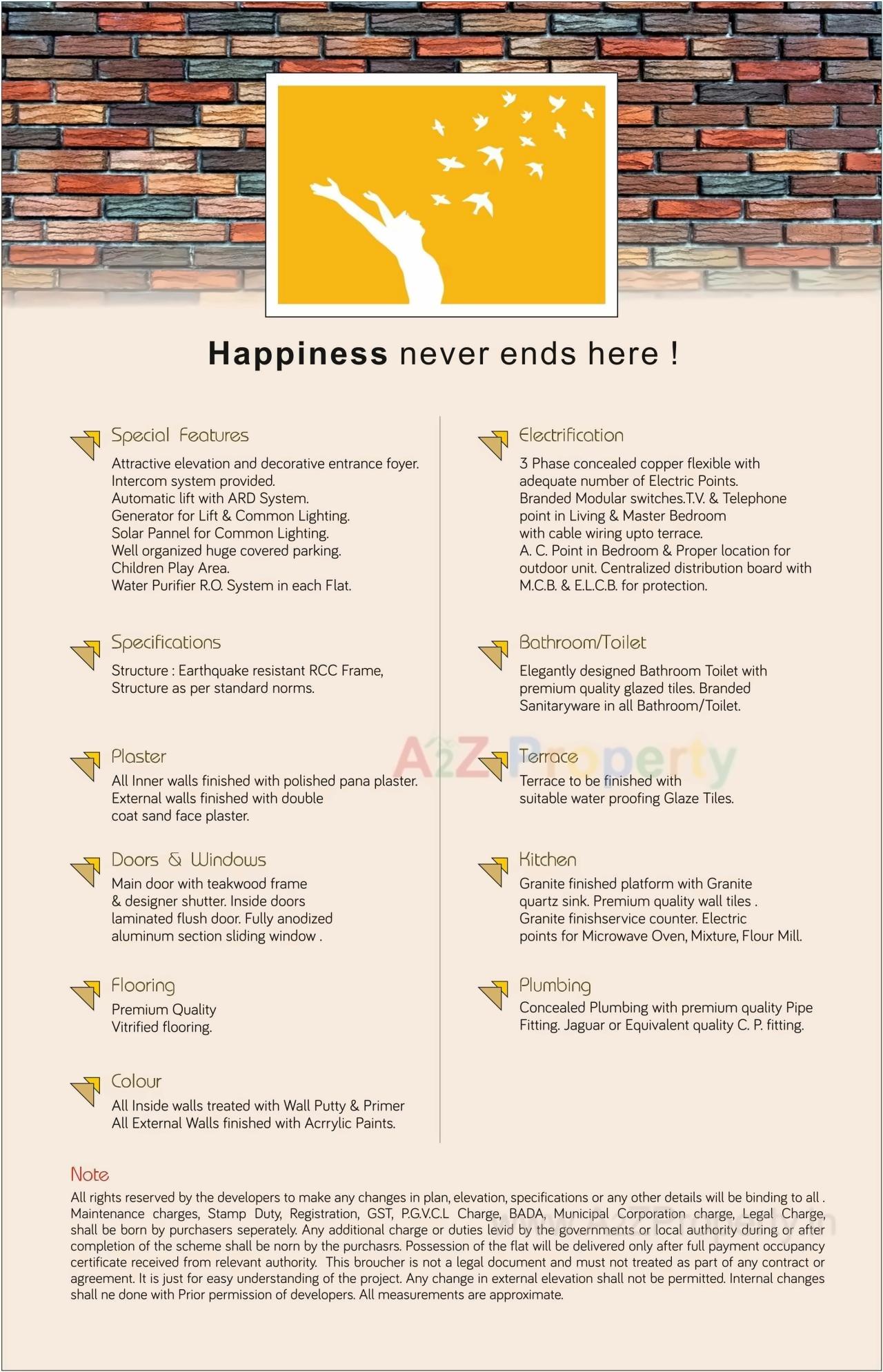  of real estate project Shanti Pratham located at Bhavnagar, Bhavnagar, Gujarat