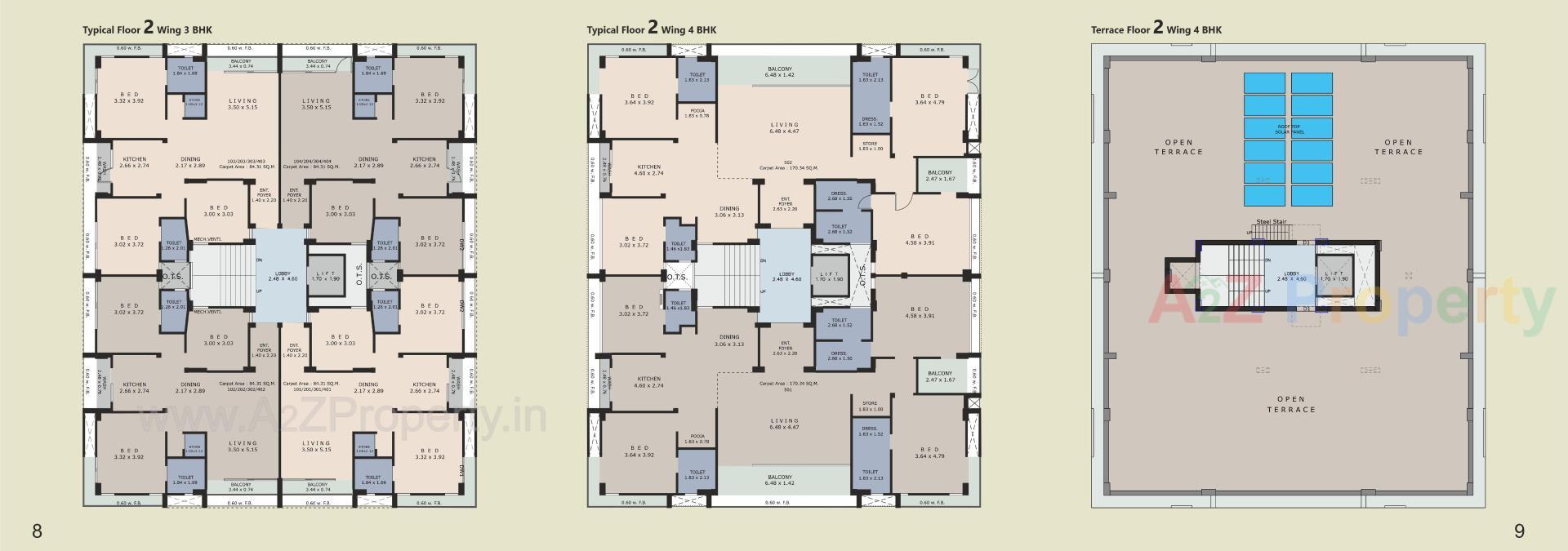 Layout of real estate project Shanti Utsav located at Bhavnagar, Bhavnagar, Gujarat