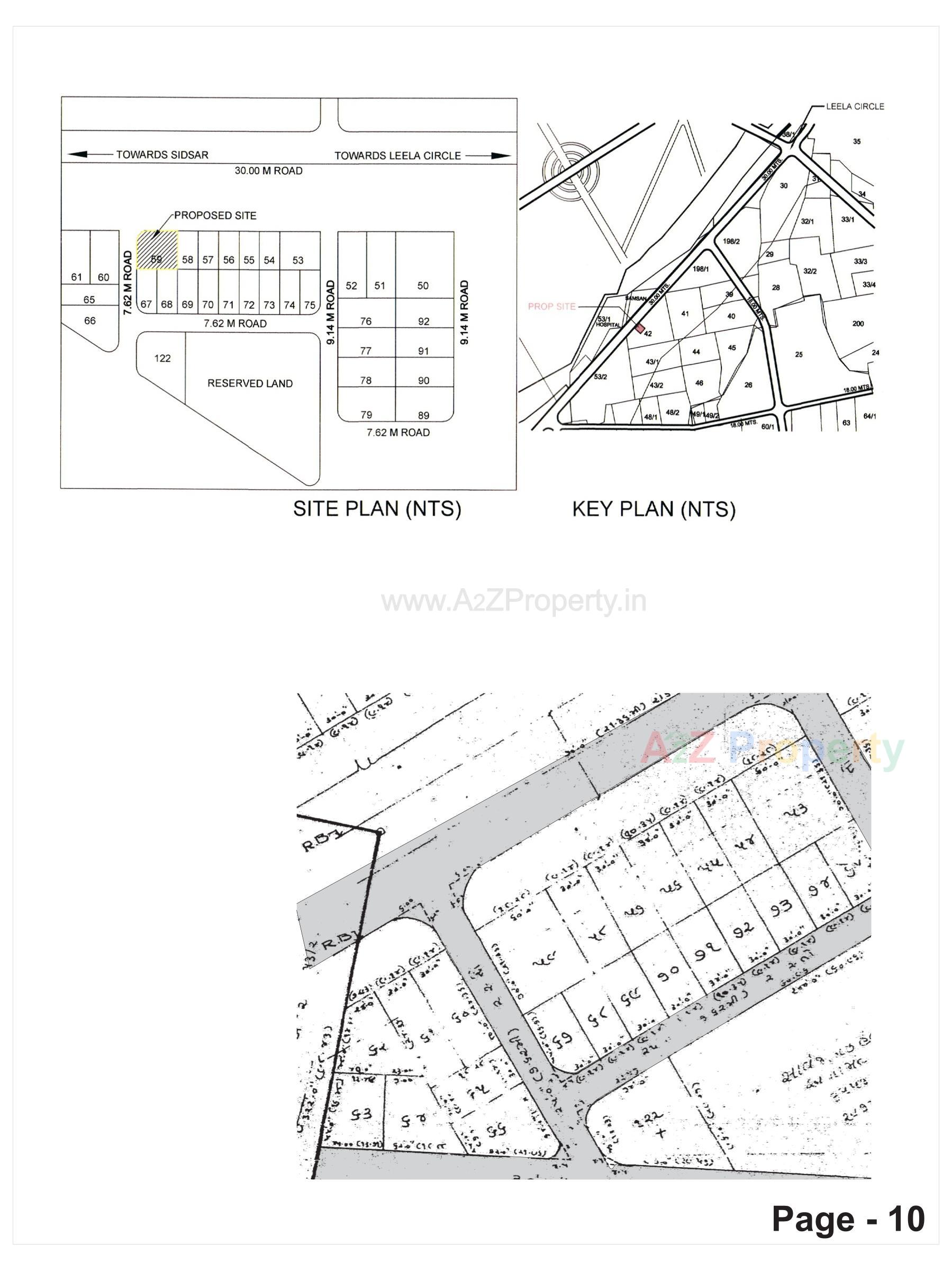 Layout of real estate project Shilpmani located at Adhevada, Bhavnagar, Gujarat