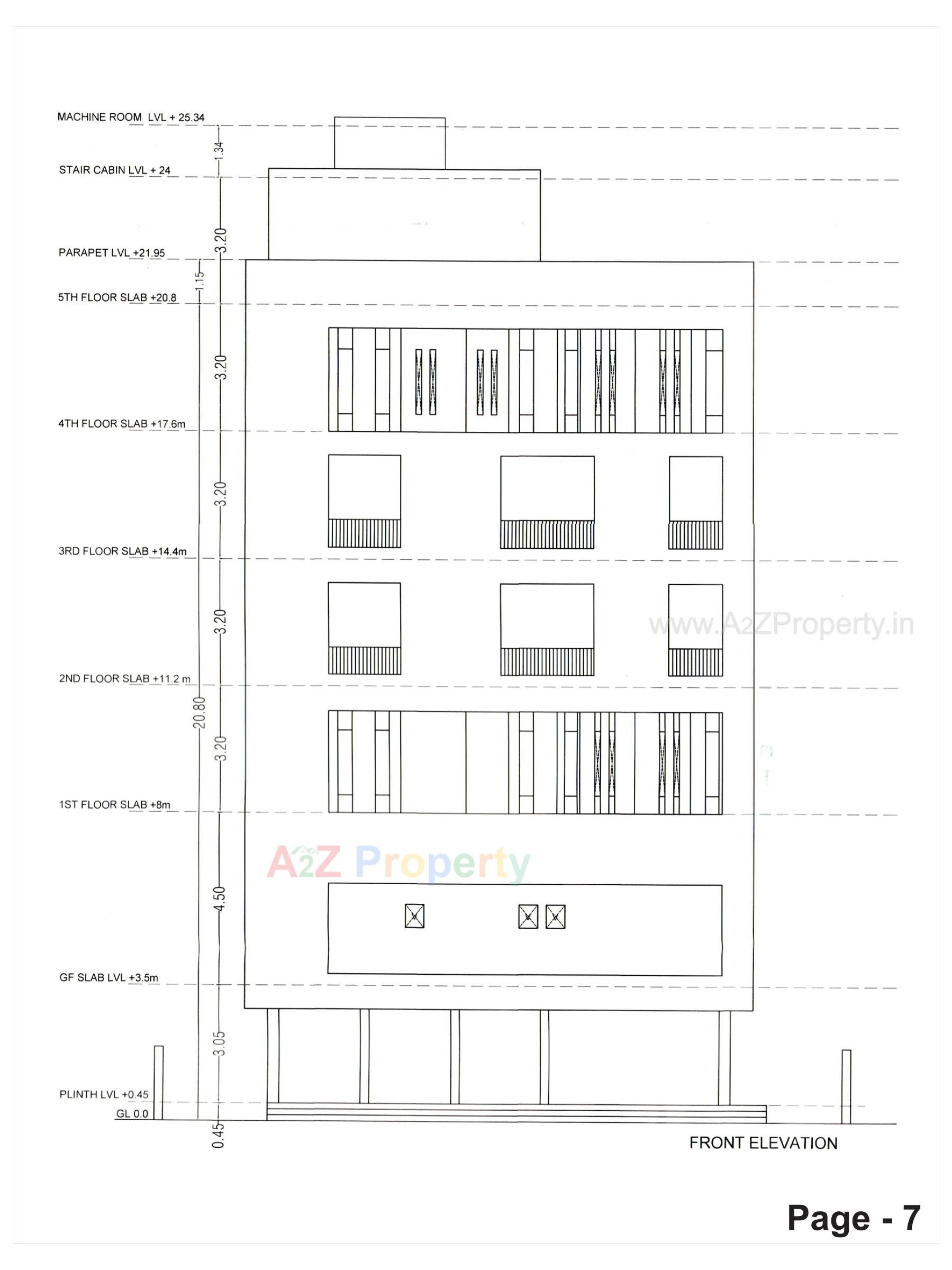 Layout of real estate project Shilpmani located at Adhevada, Bhavnagar, Gujarat