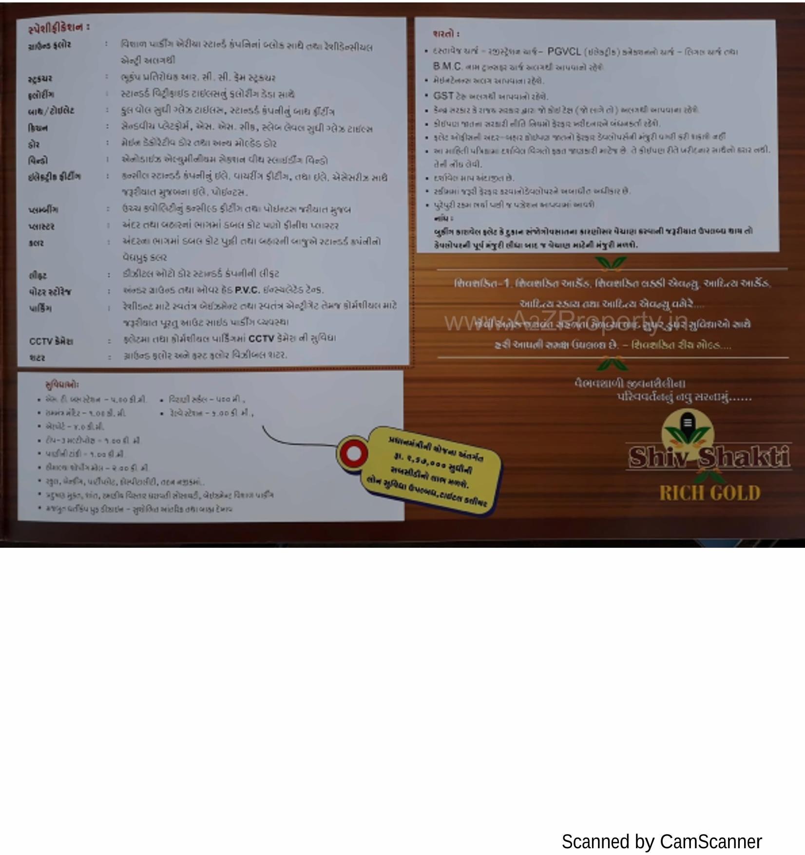  of real estate project Shiv Shakti Rich Gold located at Bhavnagar, Bhavnagar, Gujarat