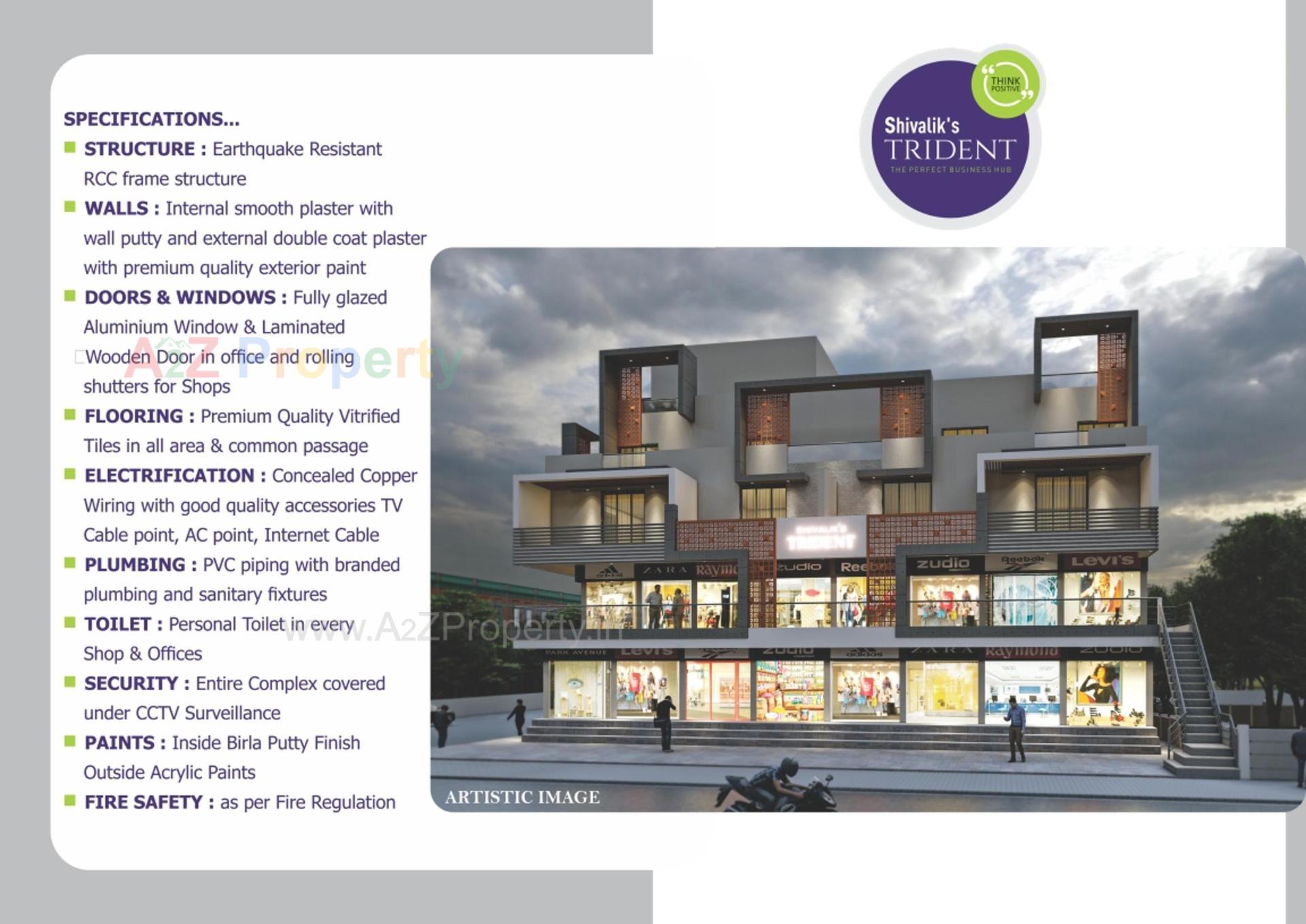  of real estate project Shivalik's Trident located at Sihor, Bhavnagar, Gujarat