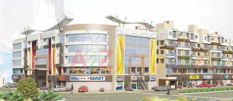 3D Elevation of real estate project Shree Alekh located at Adhewada, Bhavnagar, Gujarat