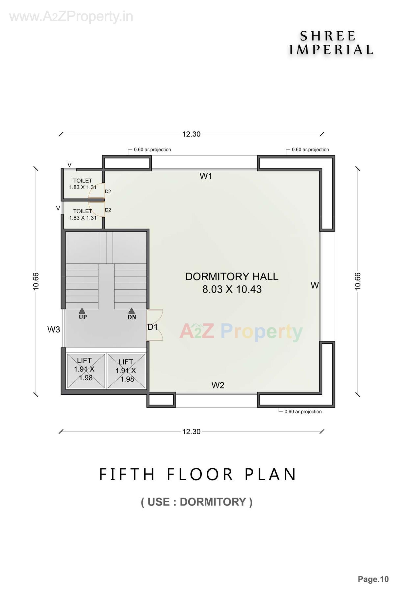 Layout of real estate project Shree Imperial located at Bhavnagar, Bhavnagar, Gujarat