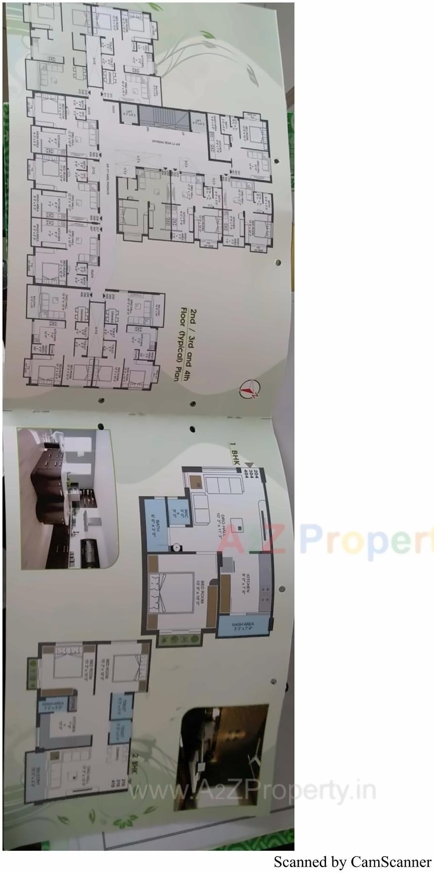 Layout of real estate project Silver Sky located at Tarsamiya, Bhavnagar, Gujarat