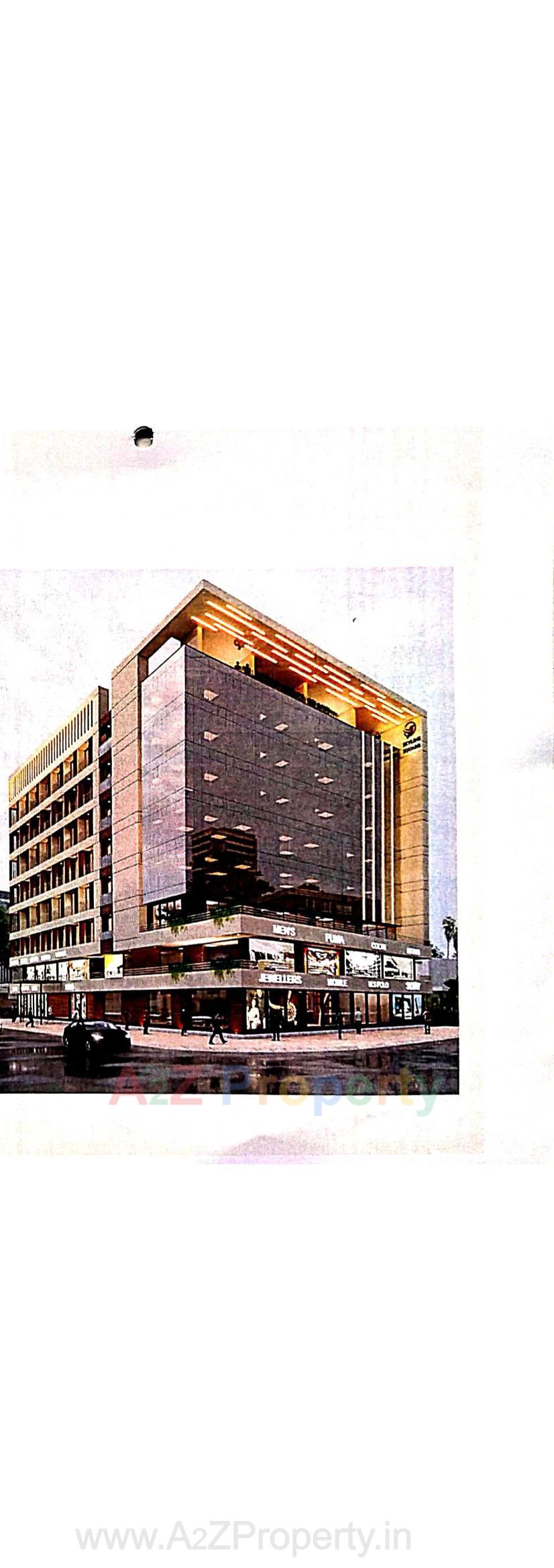 3D Elevation of real estate project Skyline Square located at Bhavnagar, Bhavnagar, Gujarat